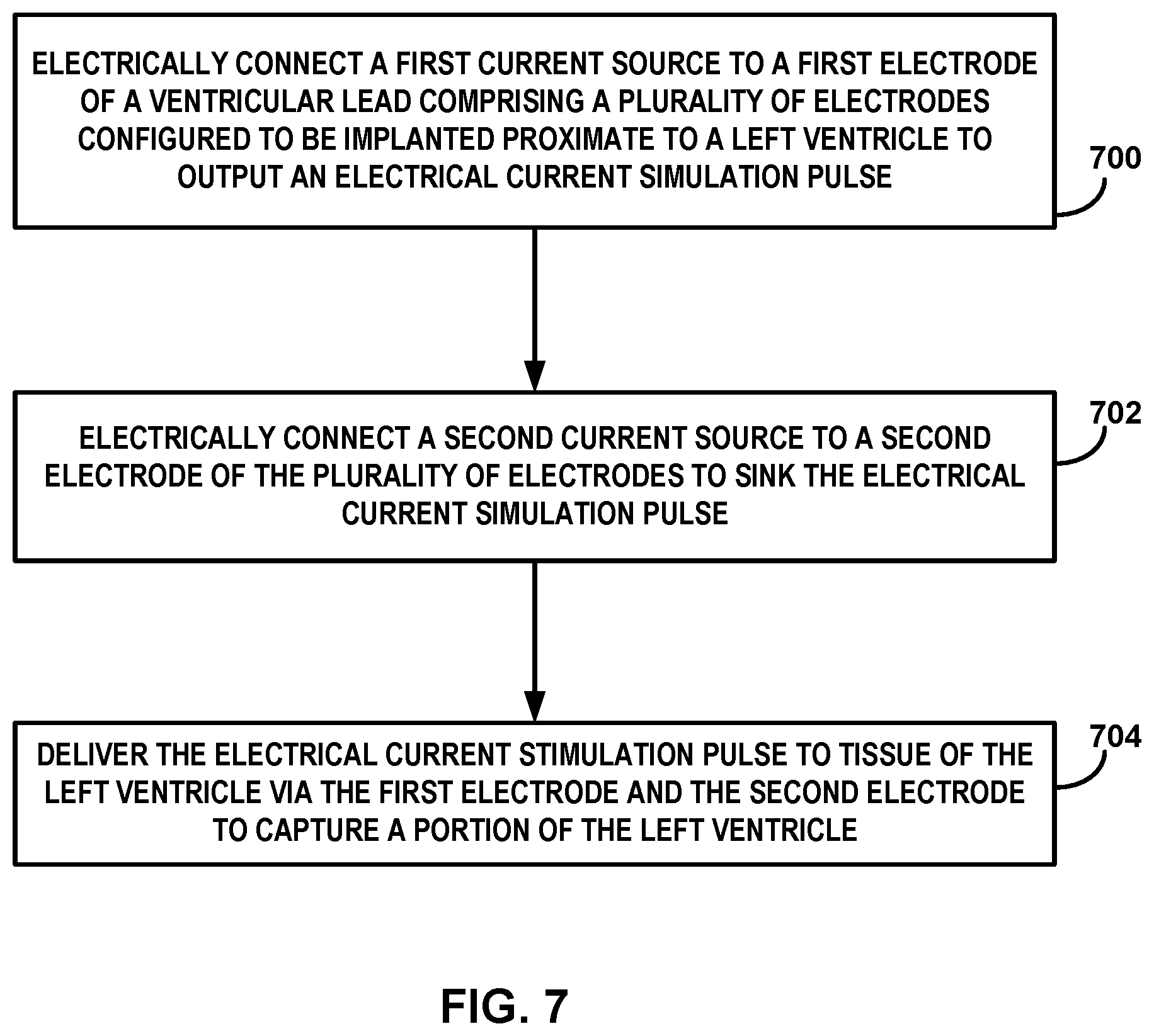 Patent US12311183 Figure 8 – Current steering for cardiac pacing