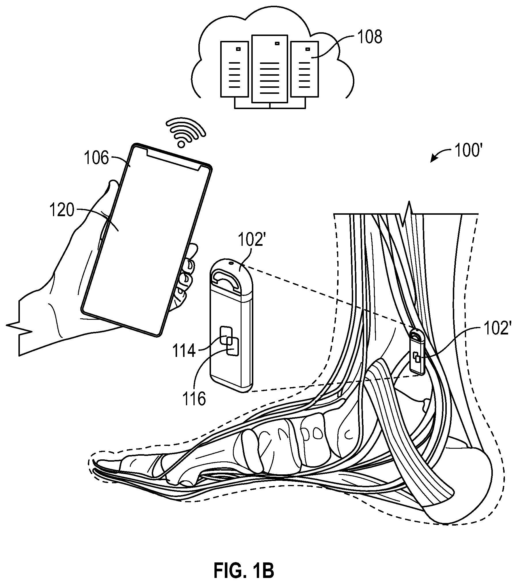 Patent US12311184 Figure 2 – Method and user interface for managing duty-cycled electrical nerve stimulation
