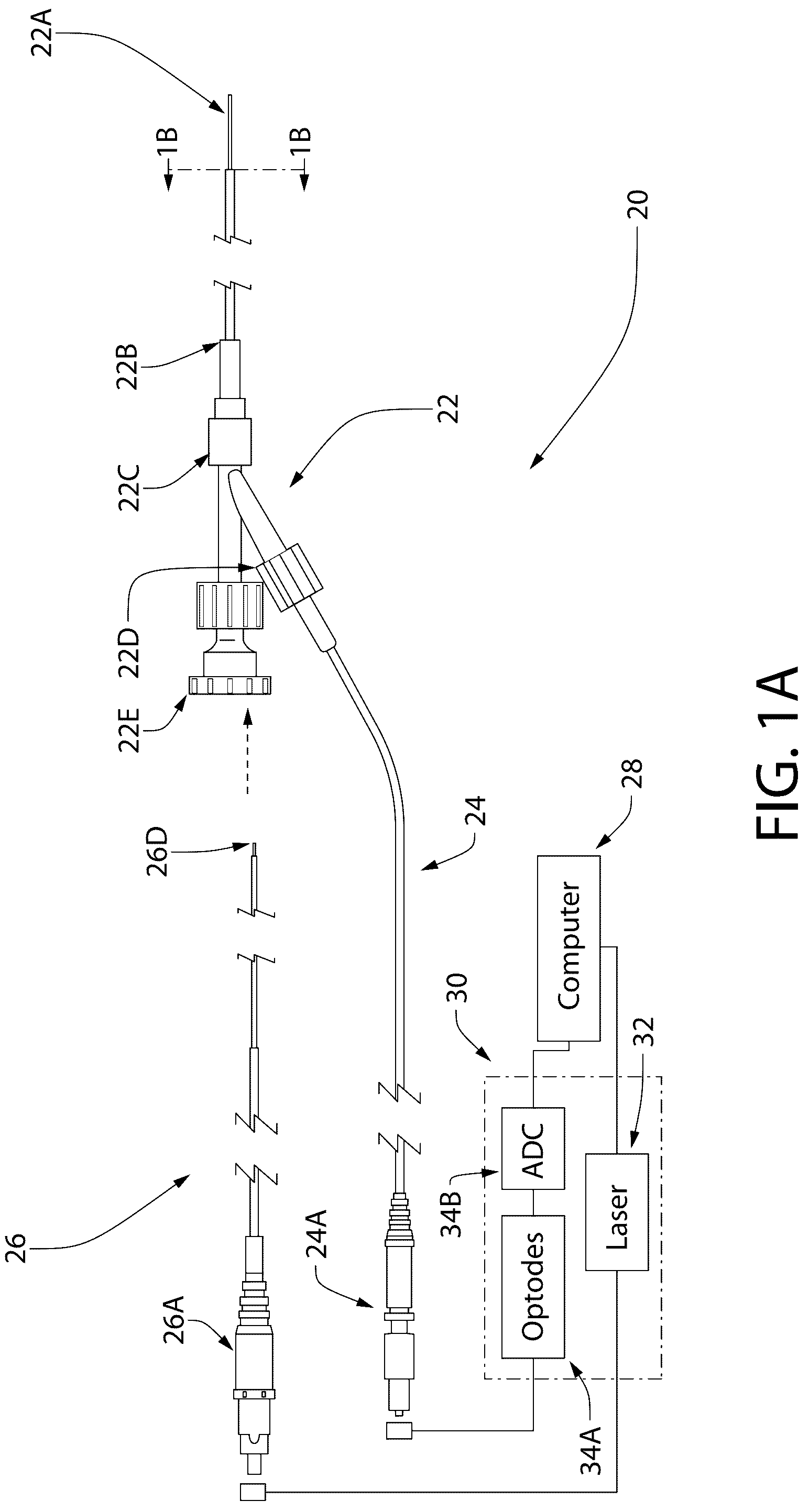 Patent US12311190 Figure 1 – Apparatus and method for irradiating inside an object