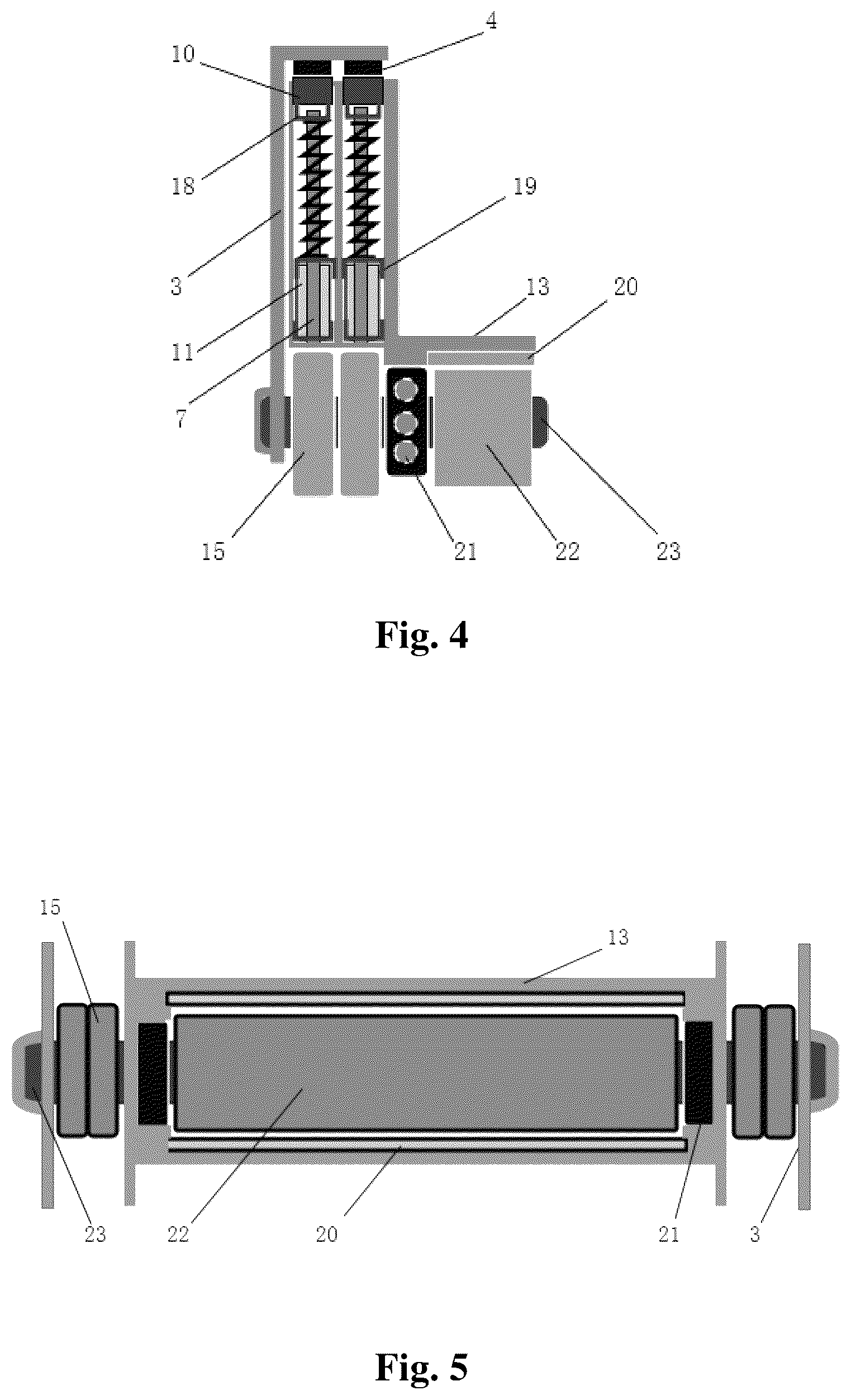 Patent US12311203 Figure 4 – Intelligent life-saving system for high-rise building and electromechanical device for intelligent fast descent