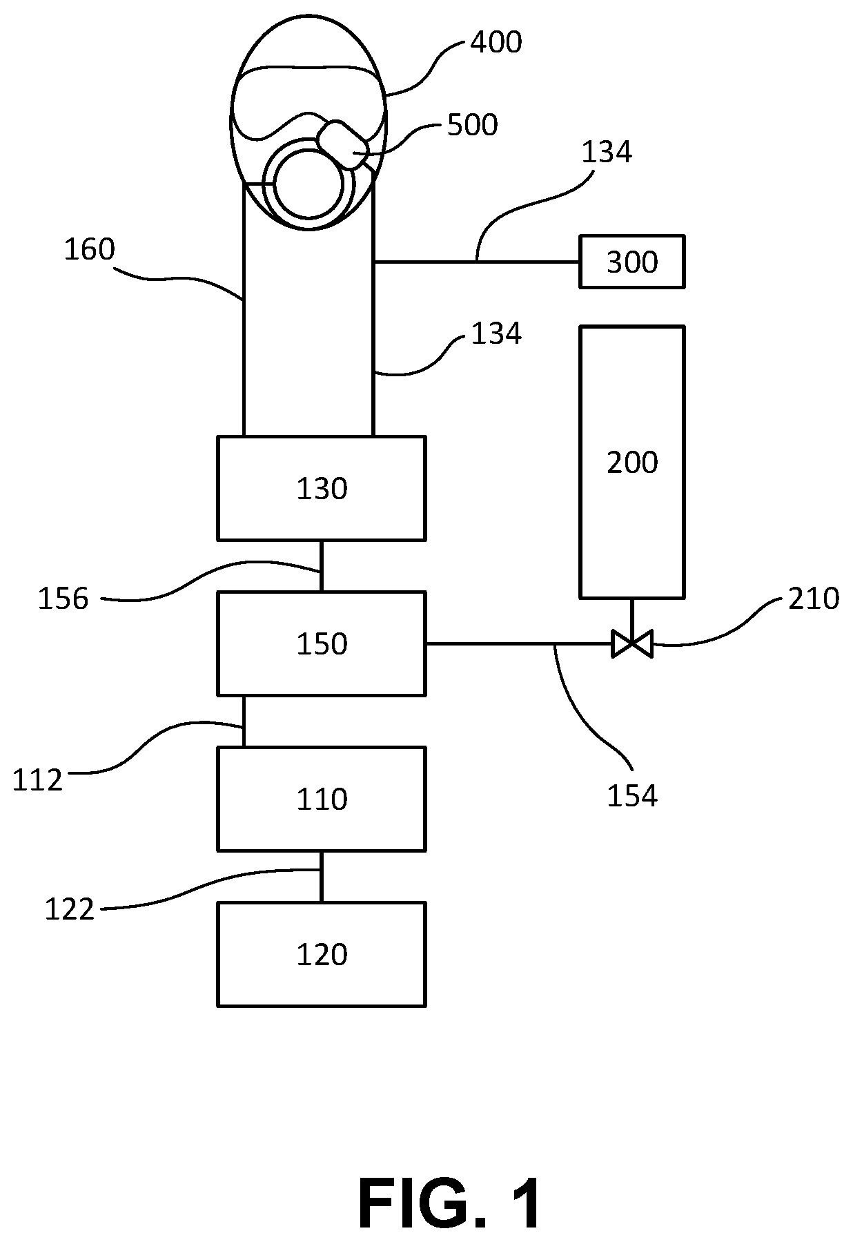 Patent US12311205 Figure 1 – Modular powered air purifying respirator system