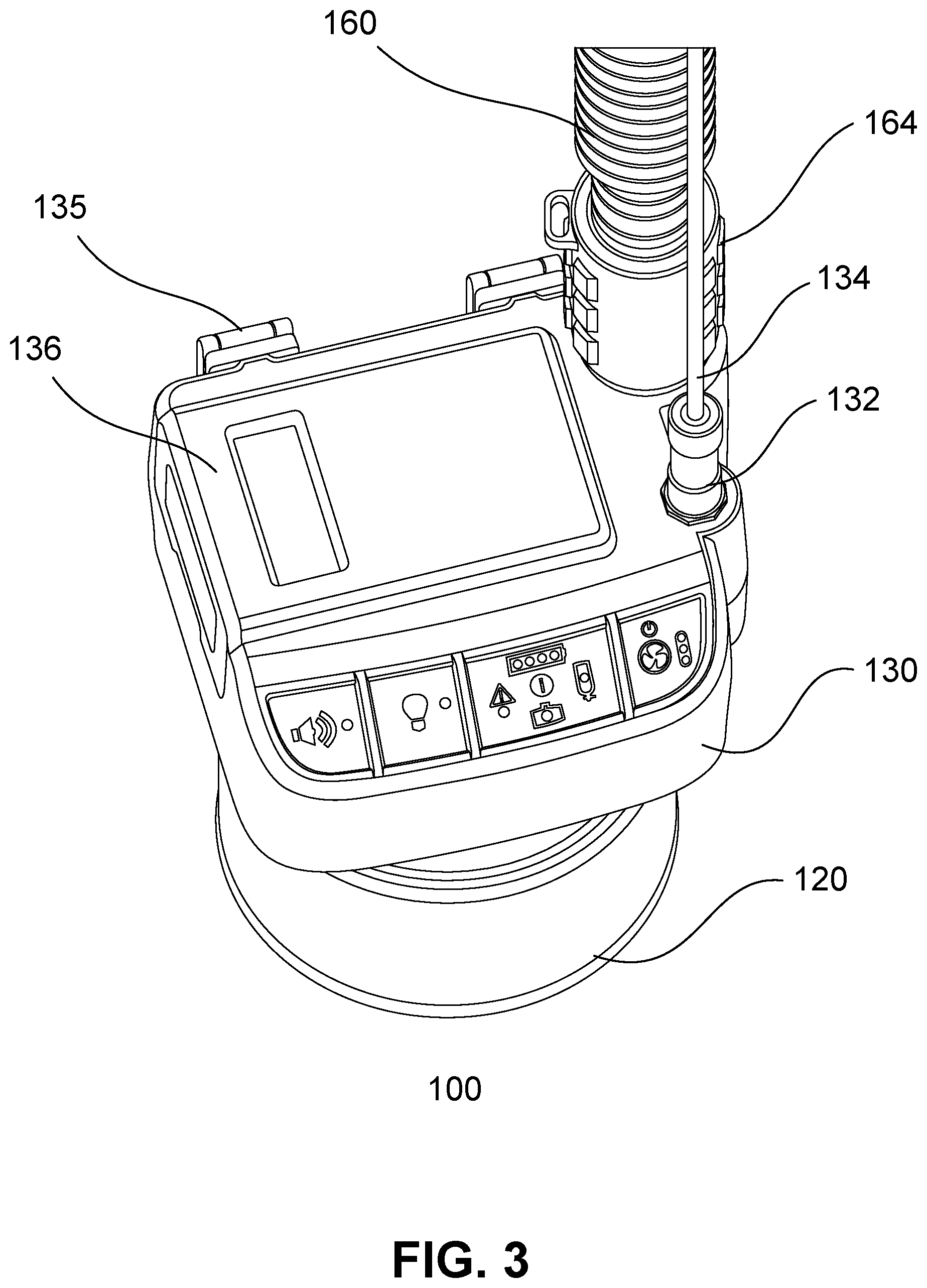 Patent US12311205 Figure 4 – Modular powered air purifying respirator system