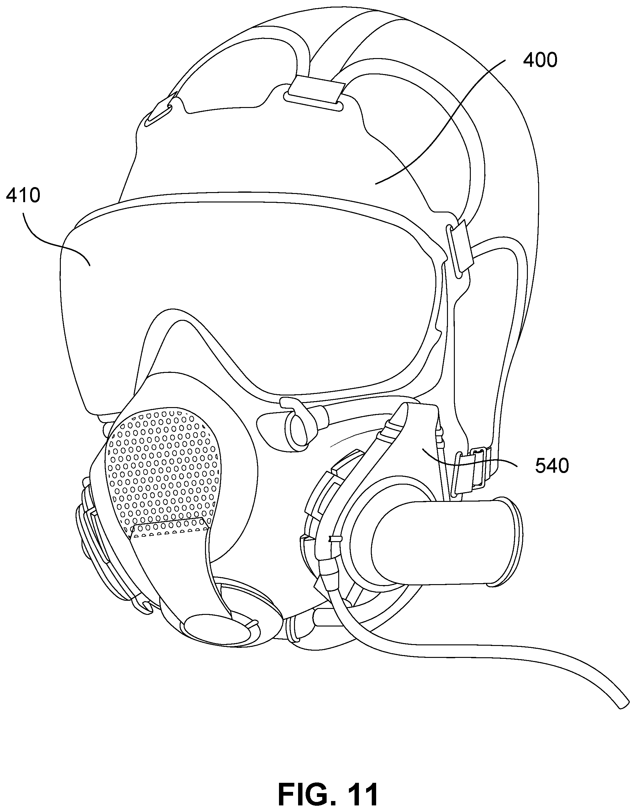 Patent US12311205 Figure 12 – Modular powered air purifying respirator system