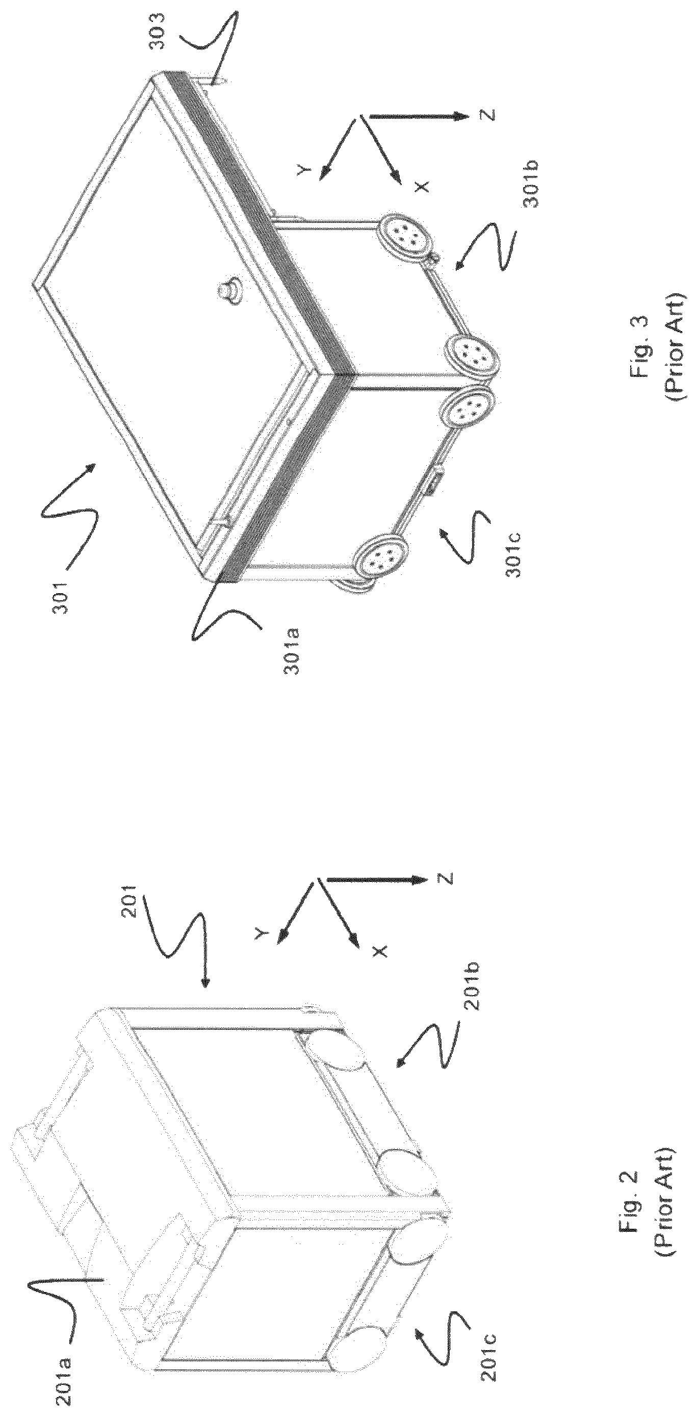 Patent US12311207 Figure 2 – Automated grid storage and retrieval system with foam-based fire prevention system