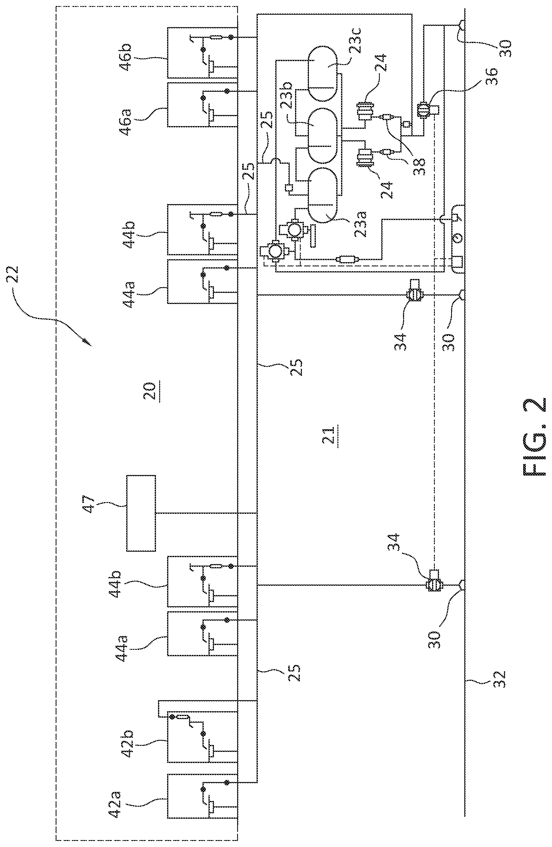 Patent US12311208 Figure 2 – Adaptive cabin firefighting methodology