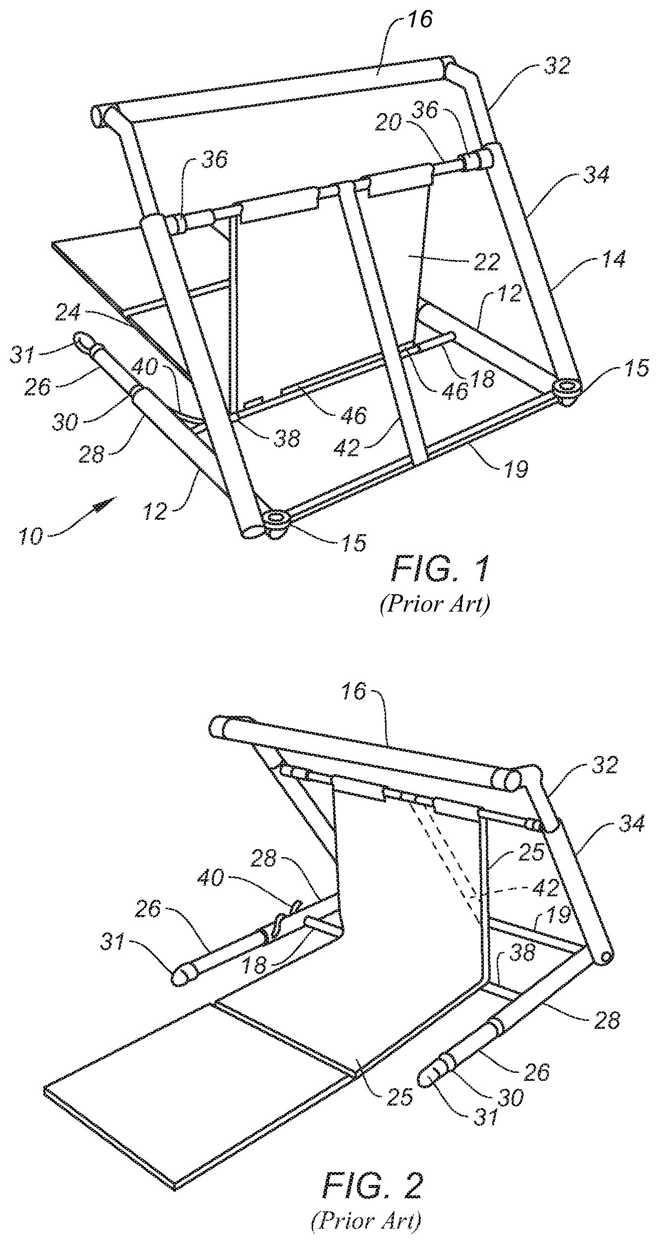 Patent US12311213 Figure 1 – Portable barre exercise device