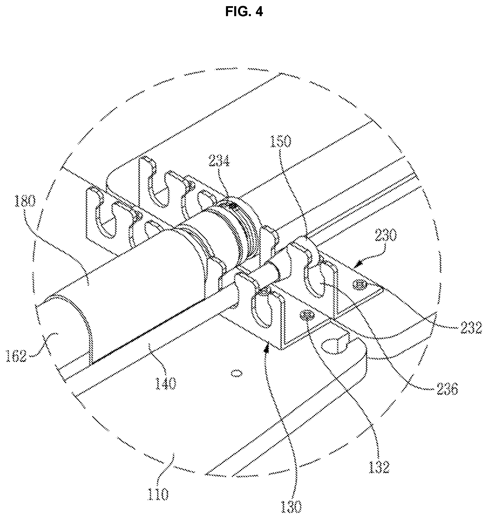 Patent US12311215 Figure 4 – Multi-functional exercise device
