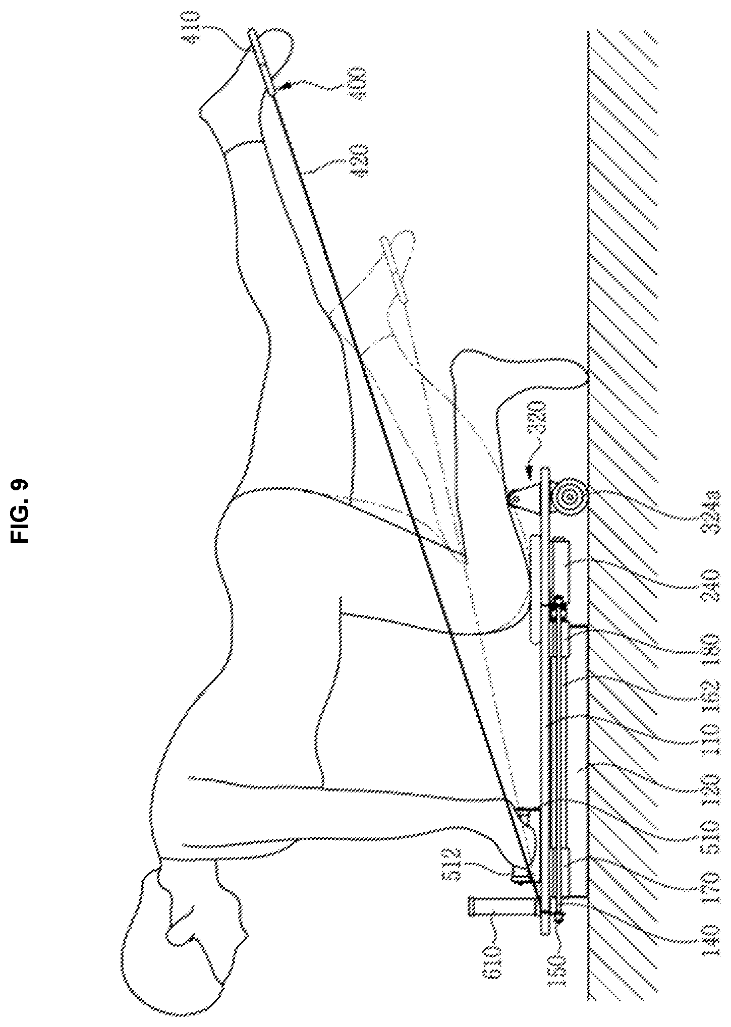 Patent US12311215 Figure 9 – Multi-functional exercise device