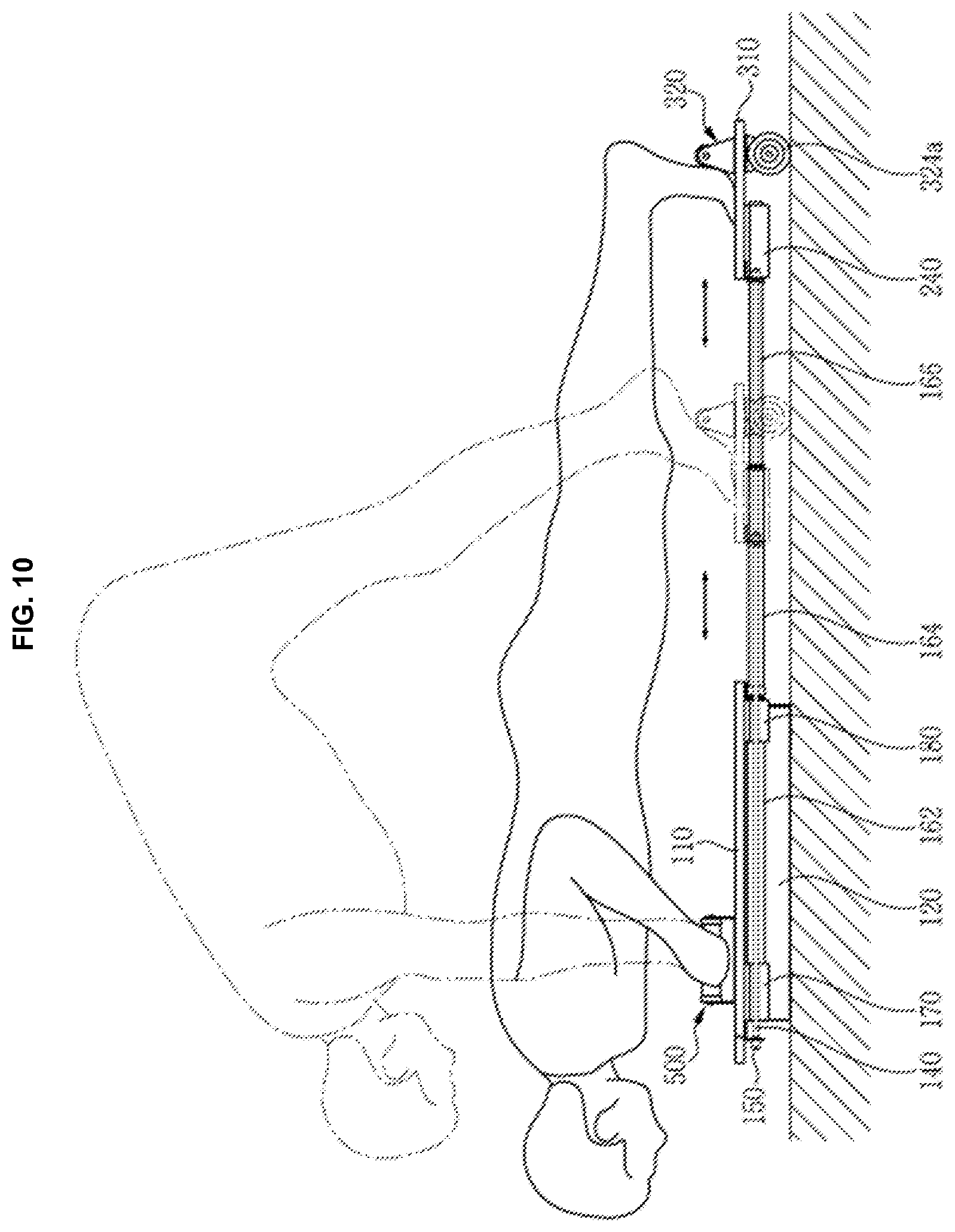 Patent US12311215 Figure 10 – Multi-functional exercise device