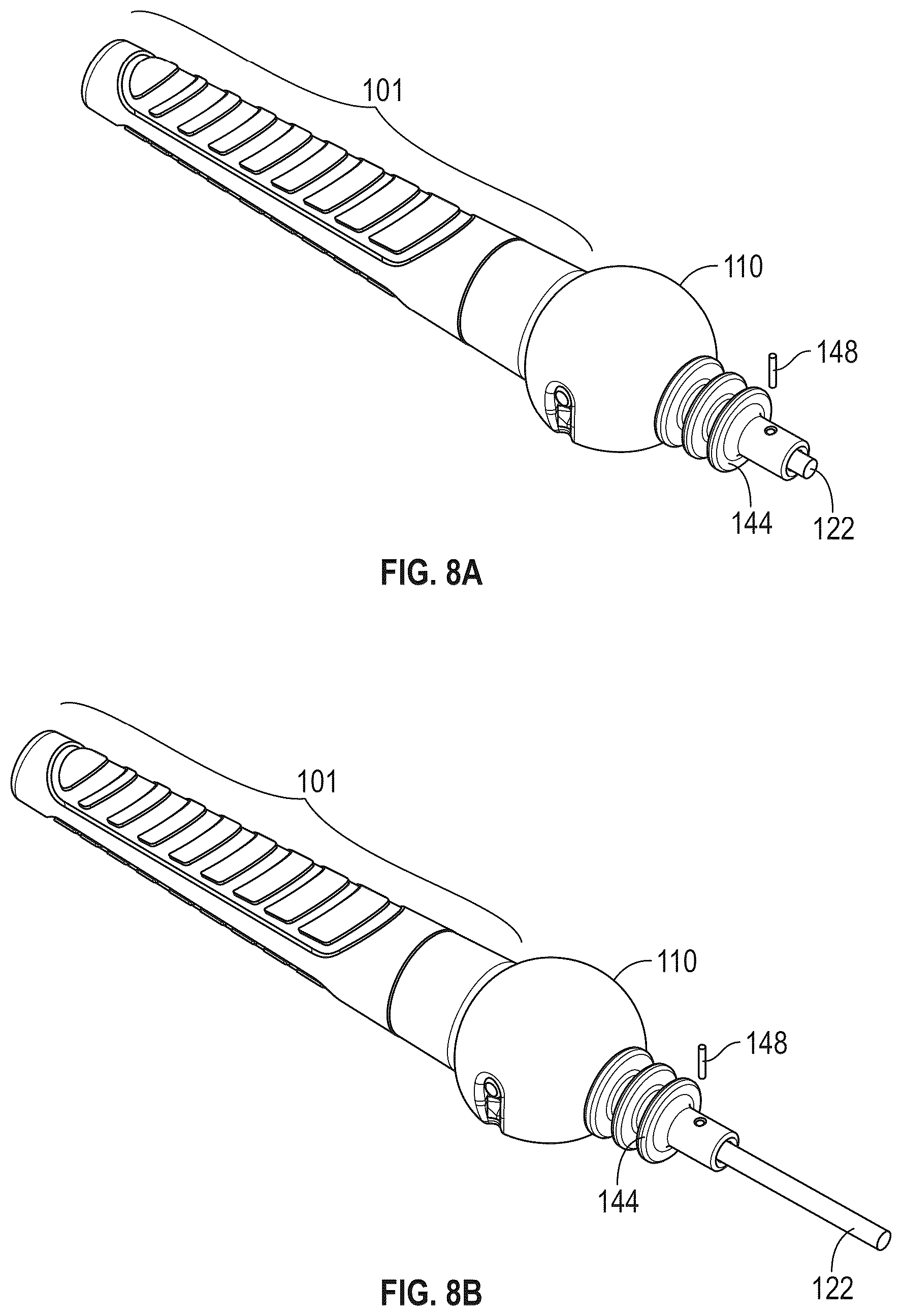 Patent US12311216 Figure 8 – Training device with collapsible arms