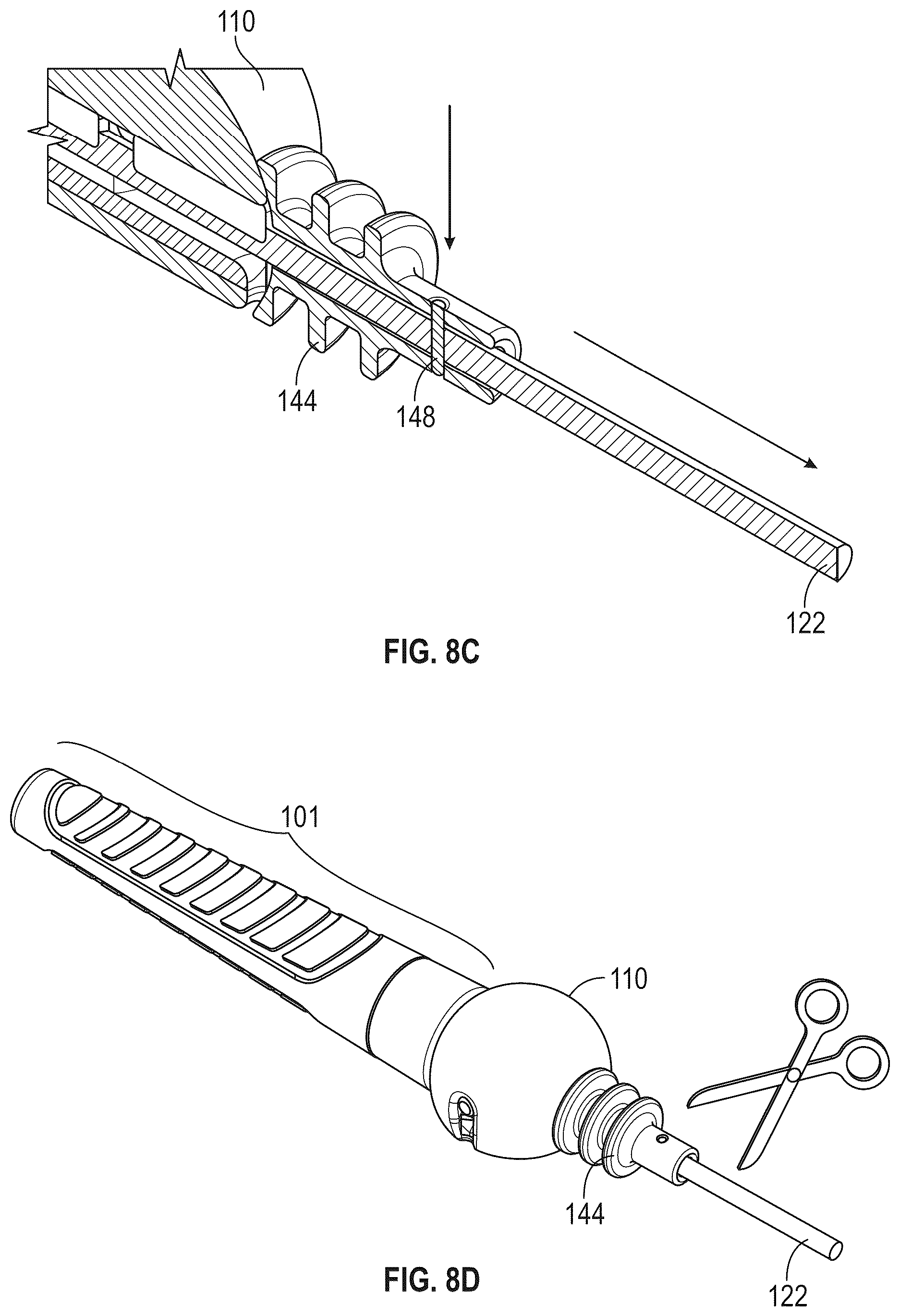 Patent US12311216 Figure 9 – Training device with collapsible arms