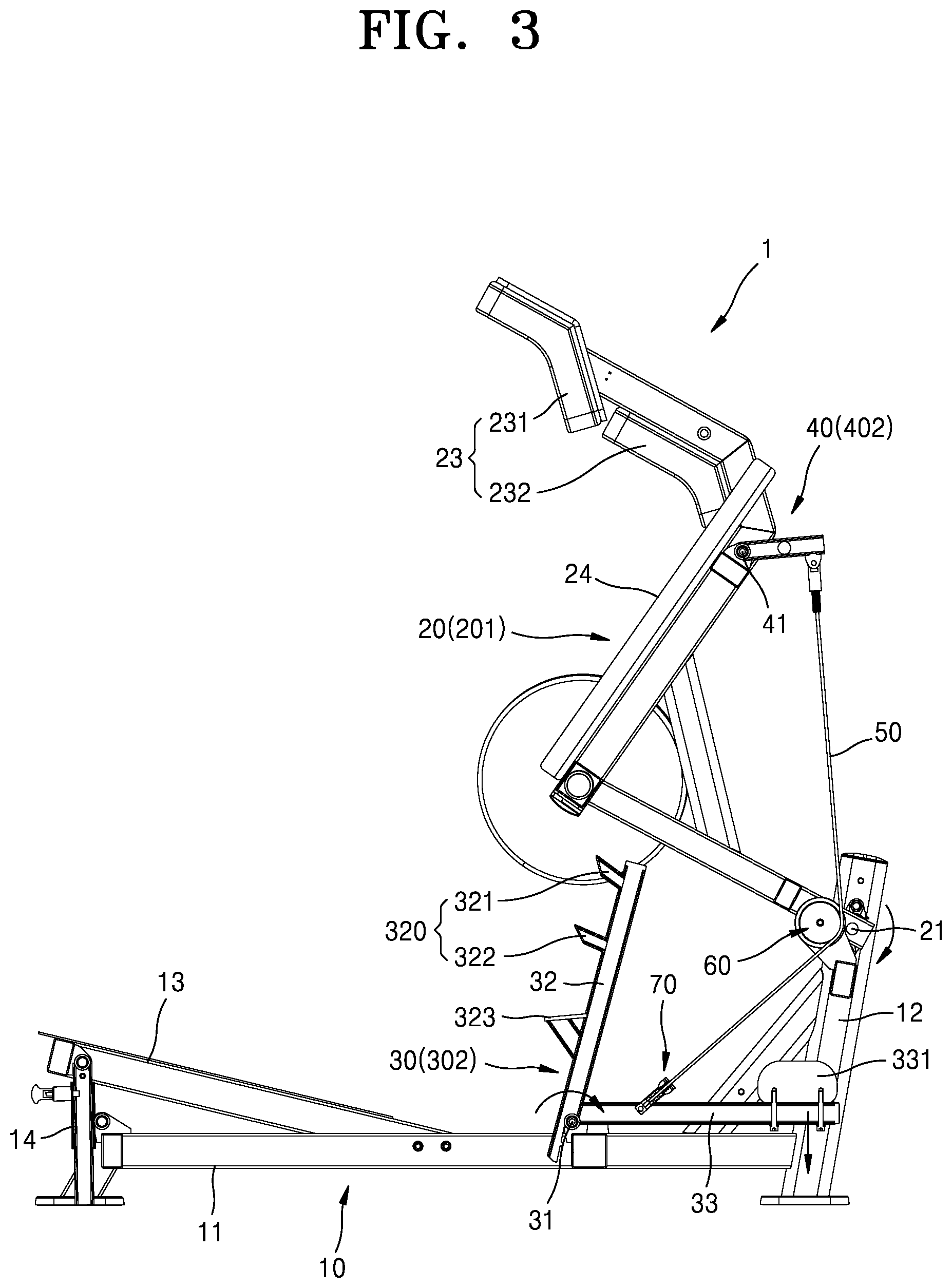 Patent US12311217 Figure 4 – Squat machine