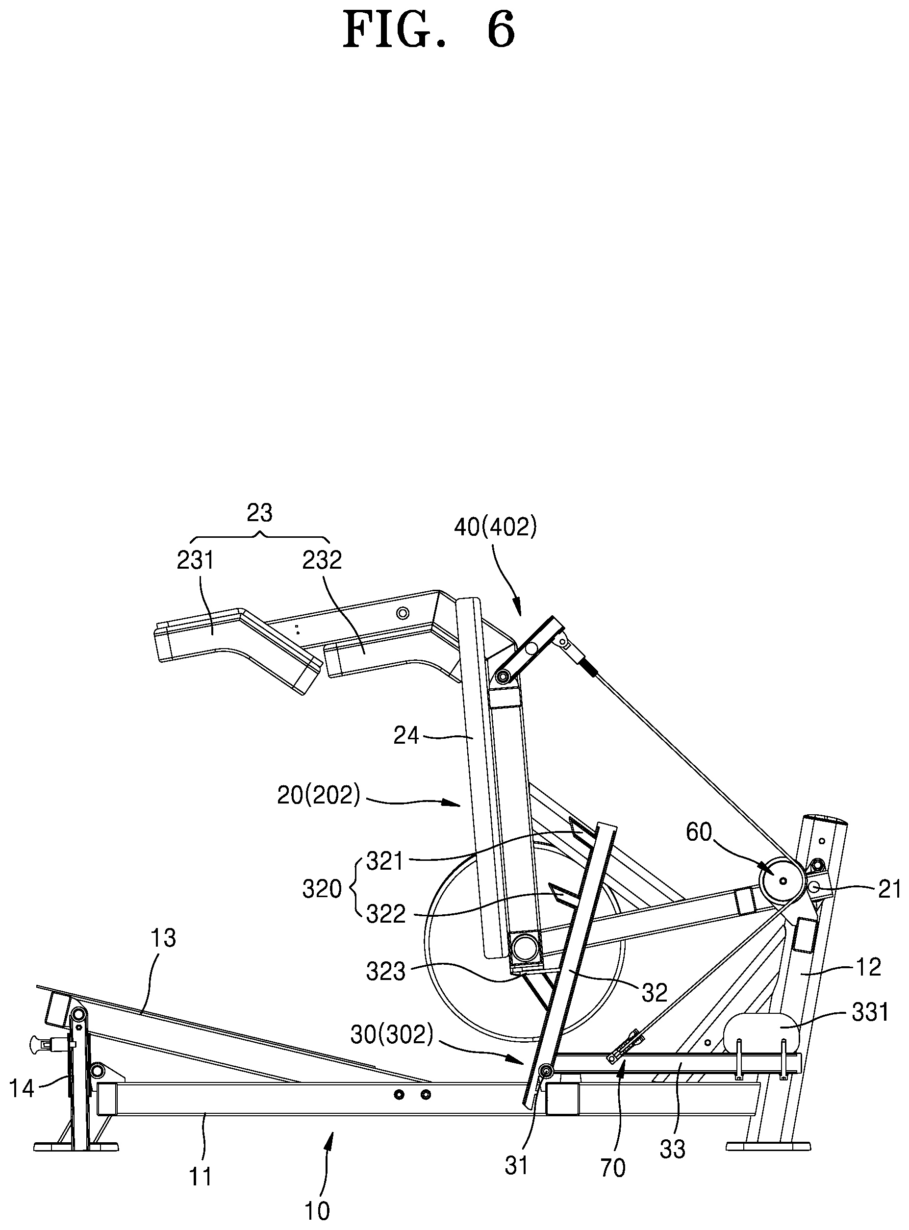 Patent US12311217 Figure 7 – Squat machine