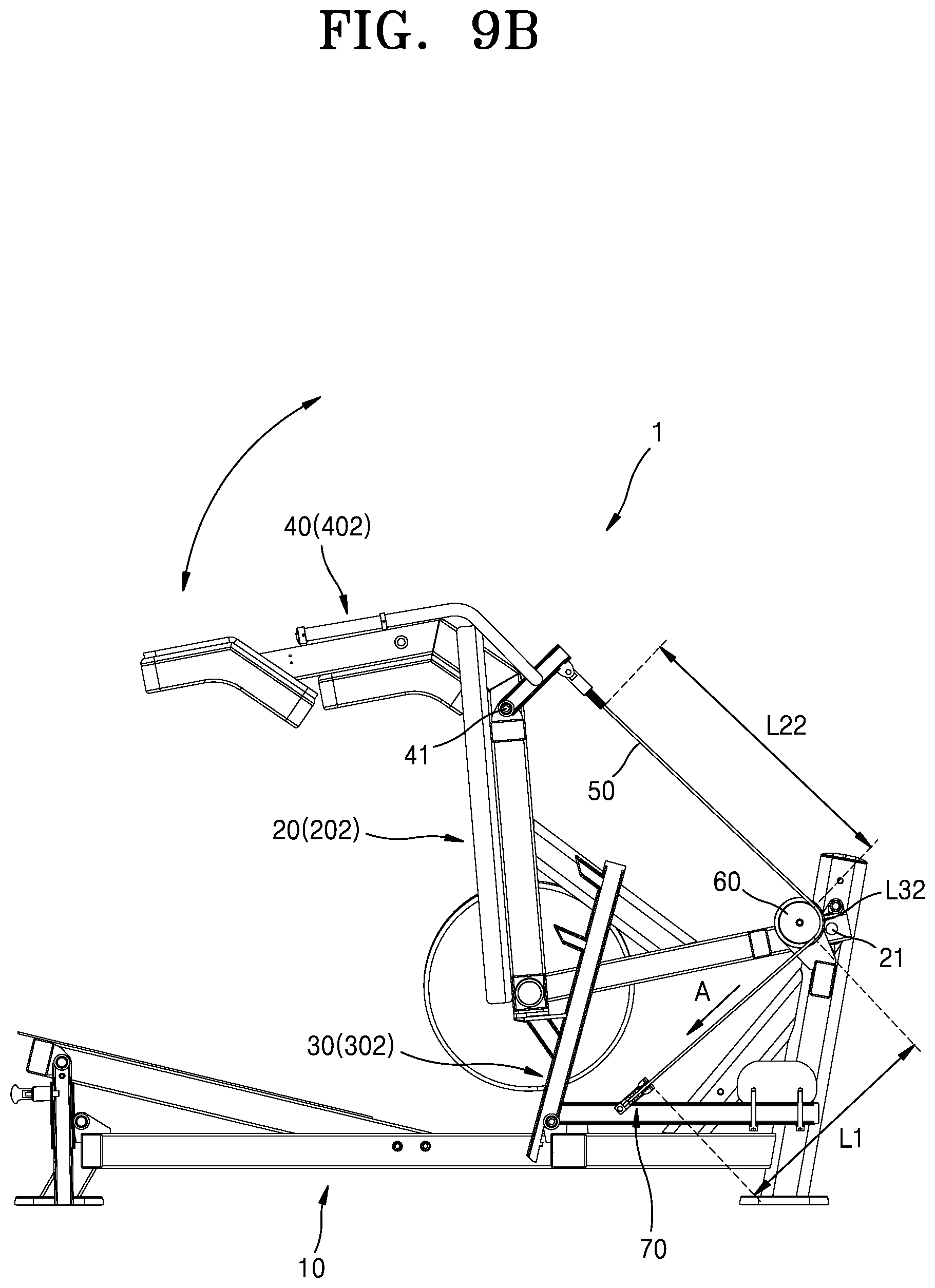Patent US12311217 Figure 12 – Squat machine