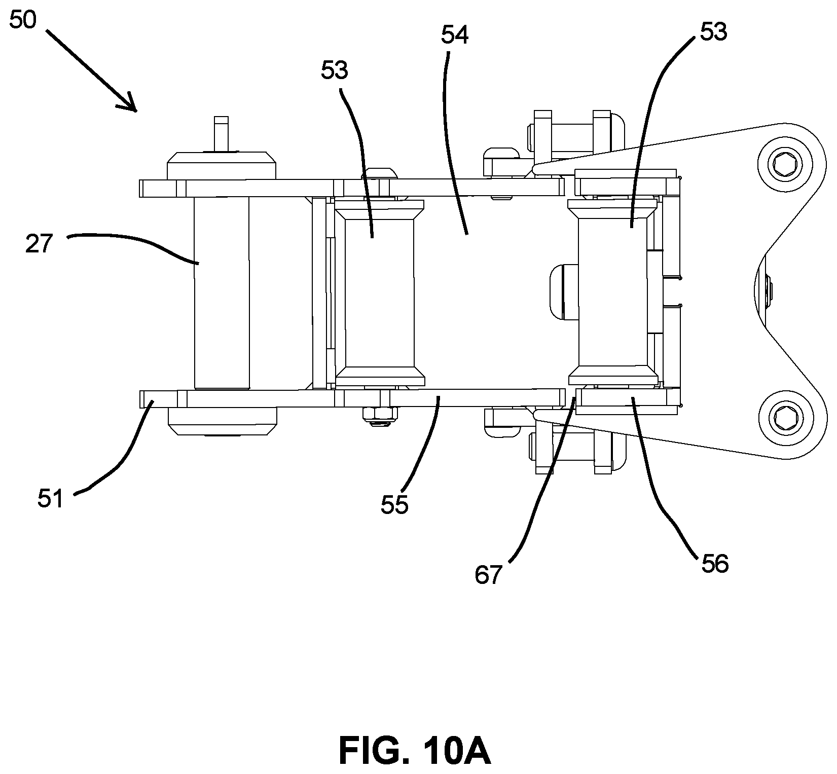 Patent US12311218 Figure 12 – Carriage assembly and weightlifting assembly including a carriage assembly