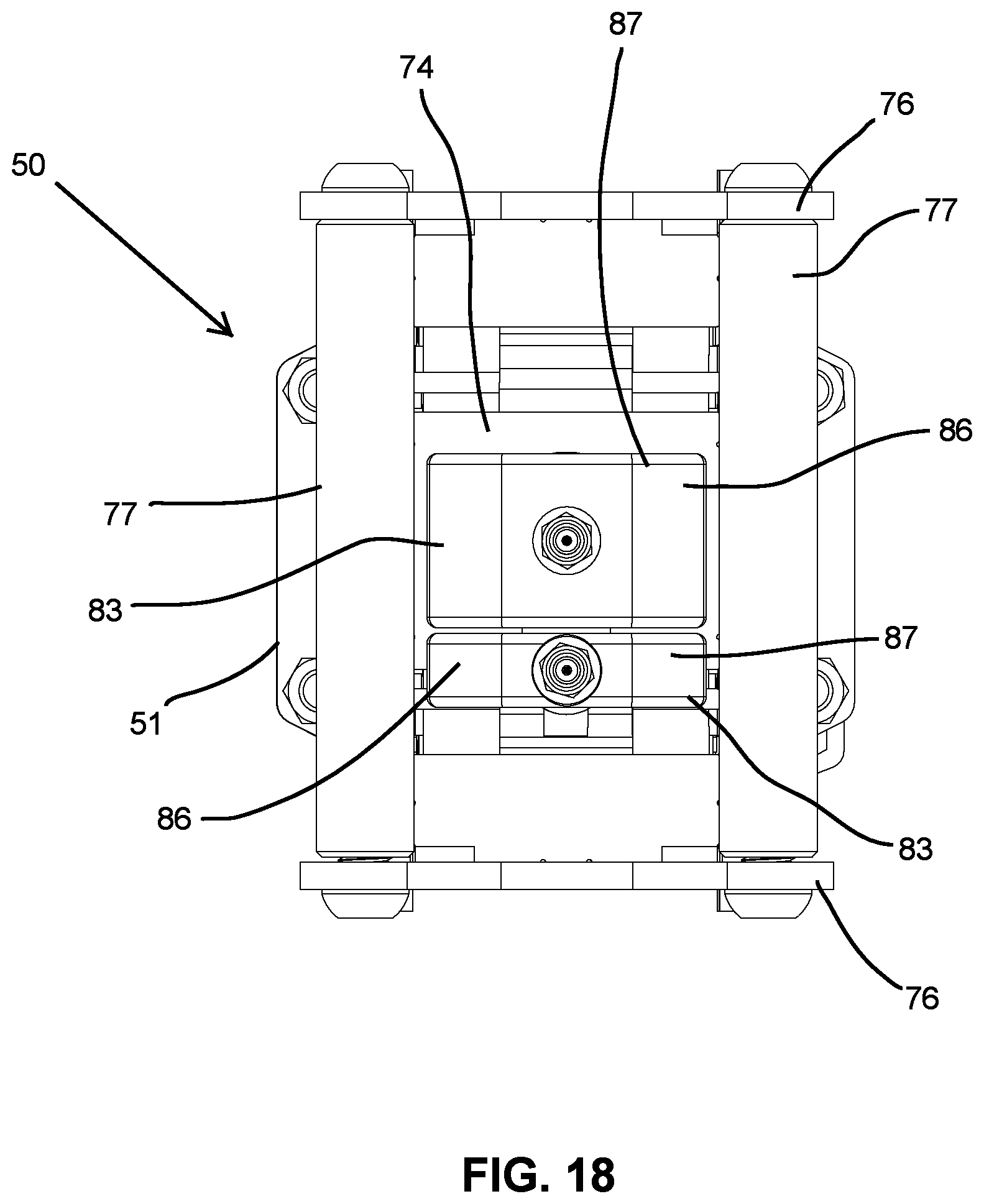 Patent US12311218 Figure 20 – Carriage assembly and weightlifting assembly including a carriage assembly
