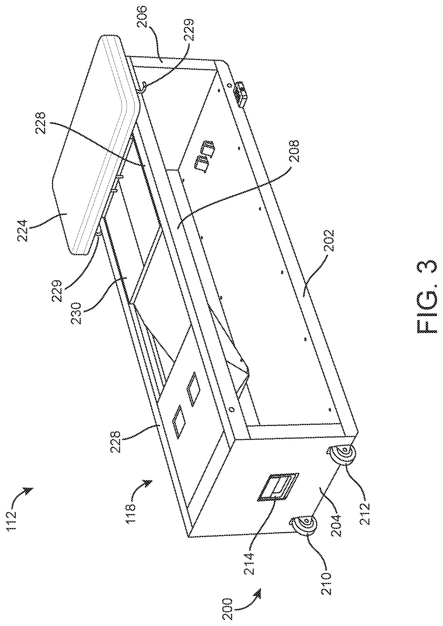 Patent US12311222 Figure 3 – Multipurpose exercise bench