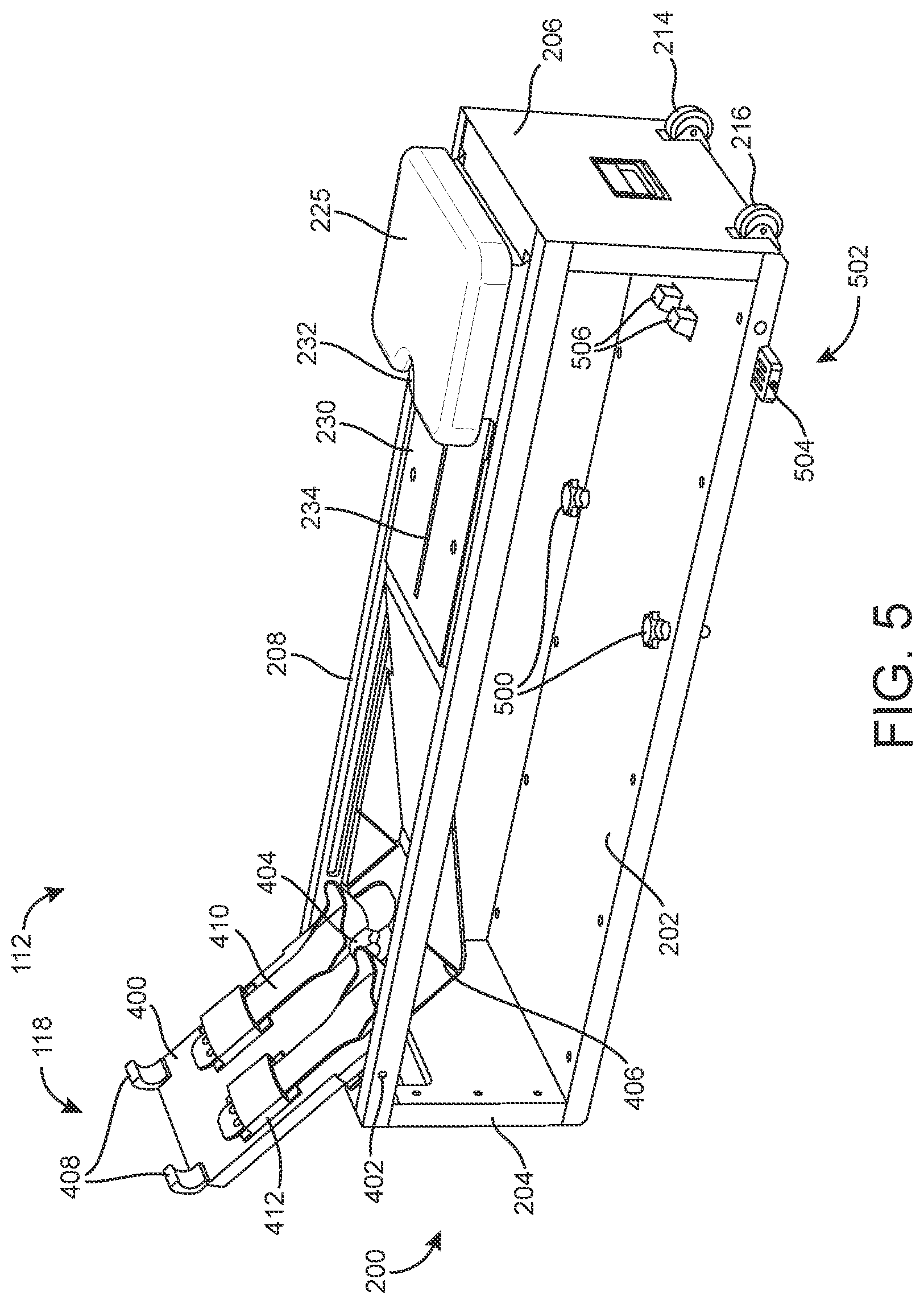 Patent US12311222 Figure 5 – Multipurpose exercise bench