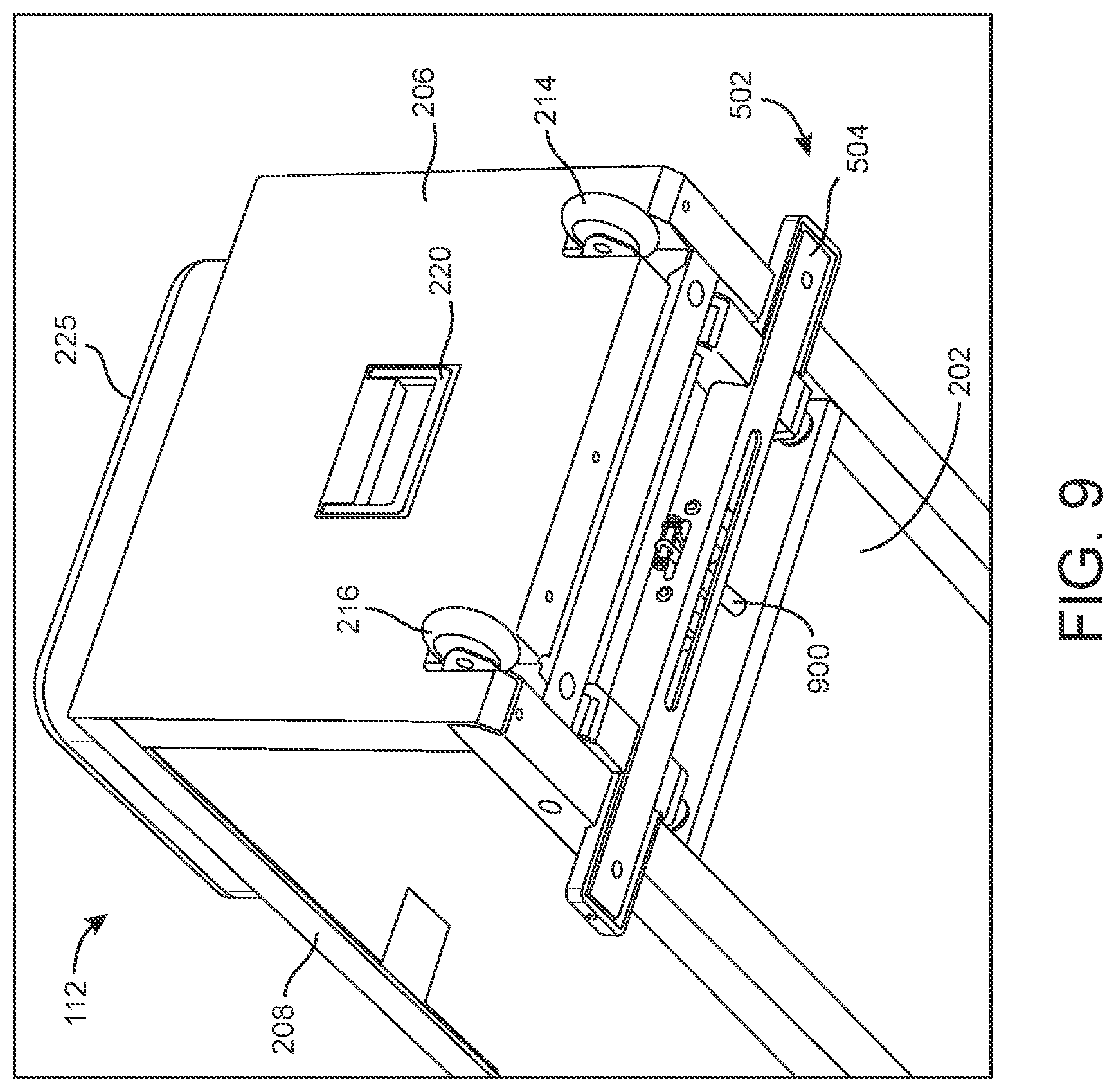 Patent US12311222 Figure 9 – Multipurpose exercise bench