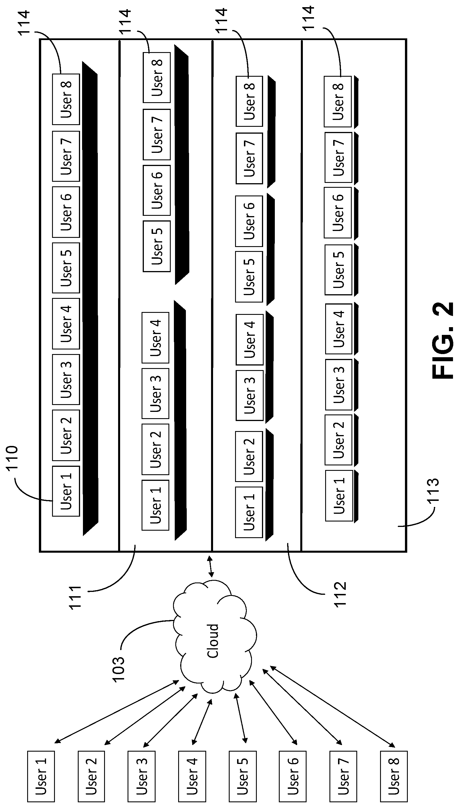 Patent US12311223 Figure 2 – Rowing system and method