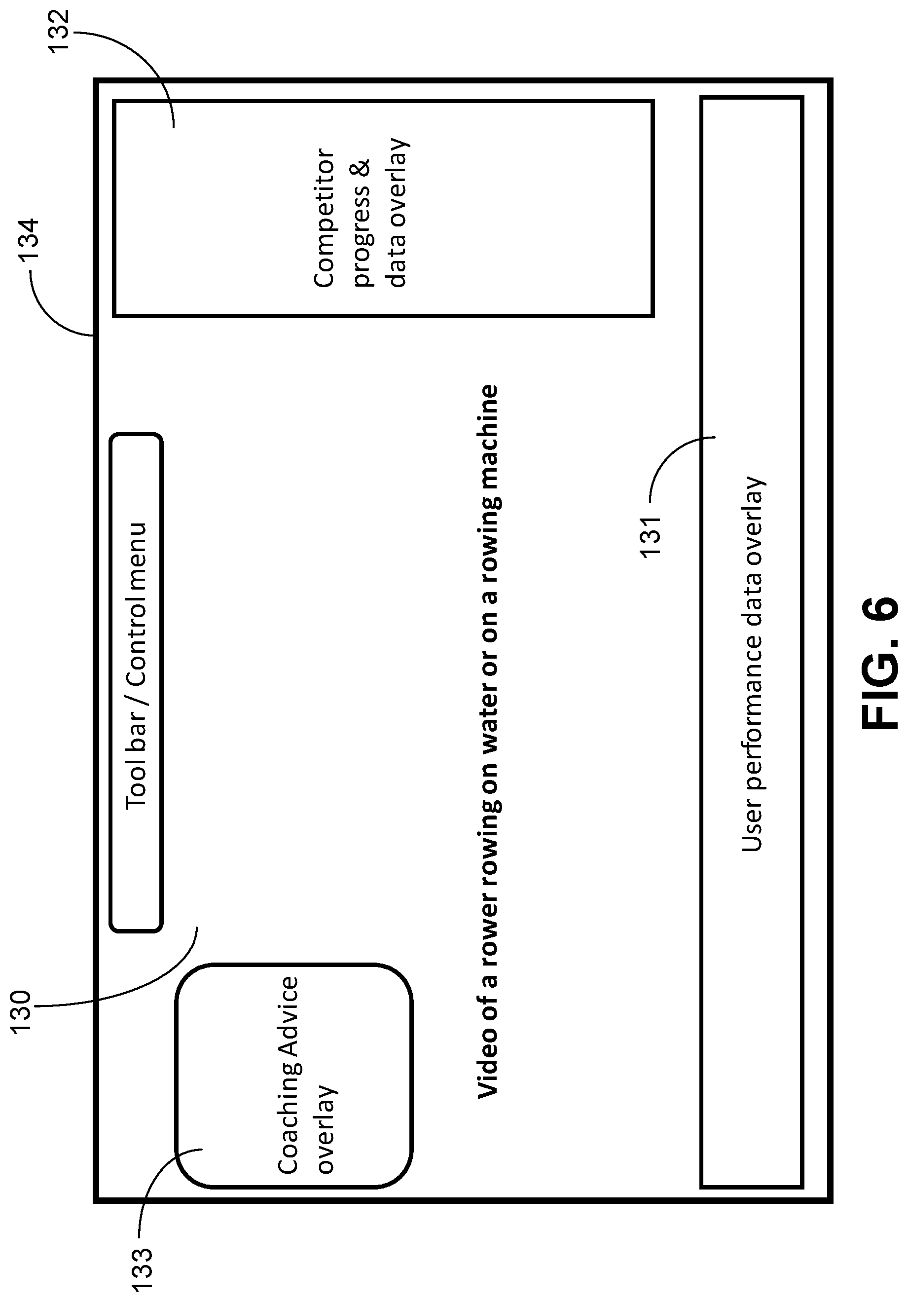 Patent US12311223 Figure 6 – Rowing system and method