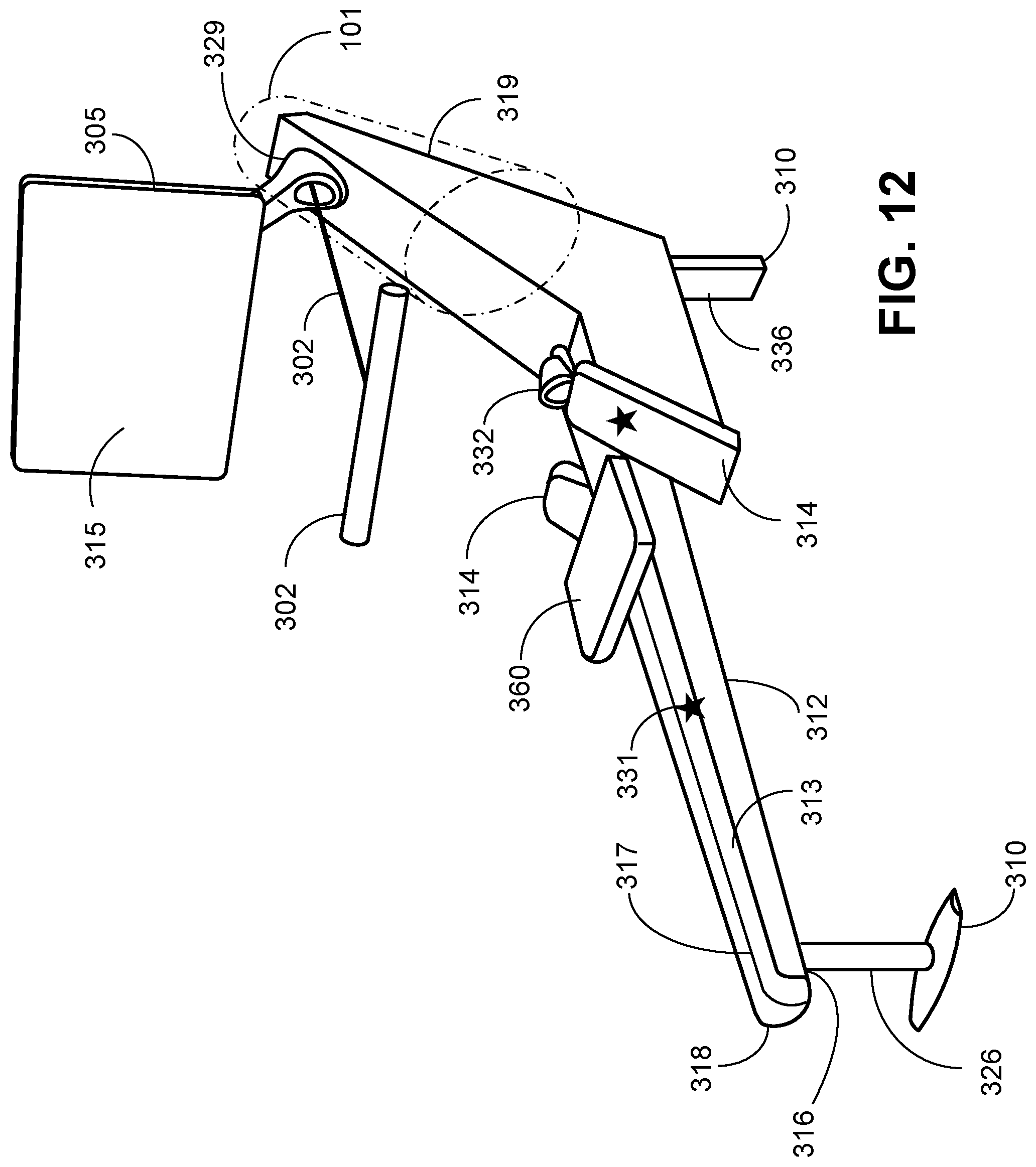 Patent US12311223 Figure 12 – Rowing system and method