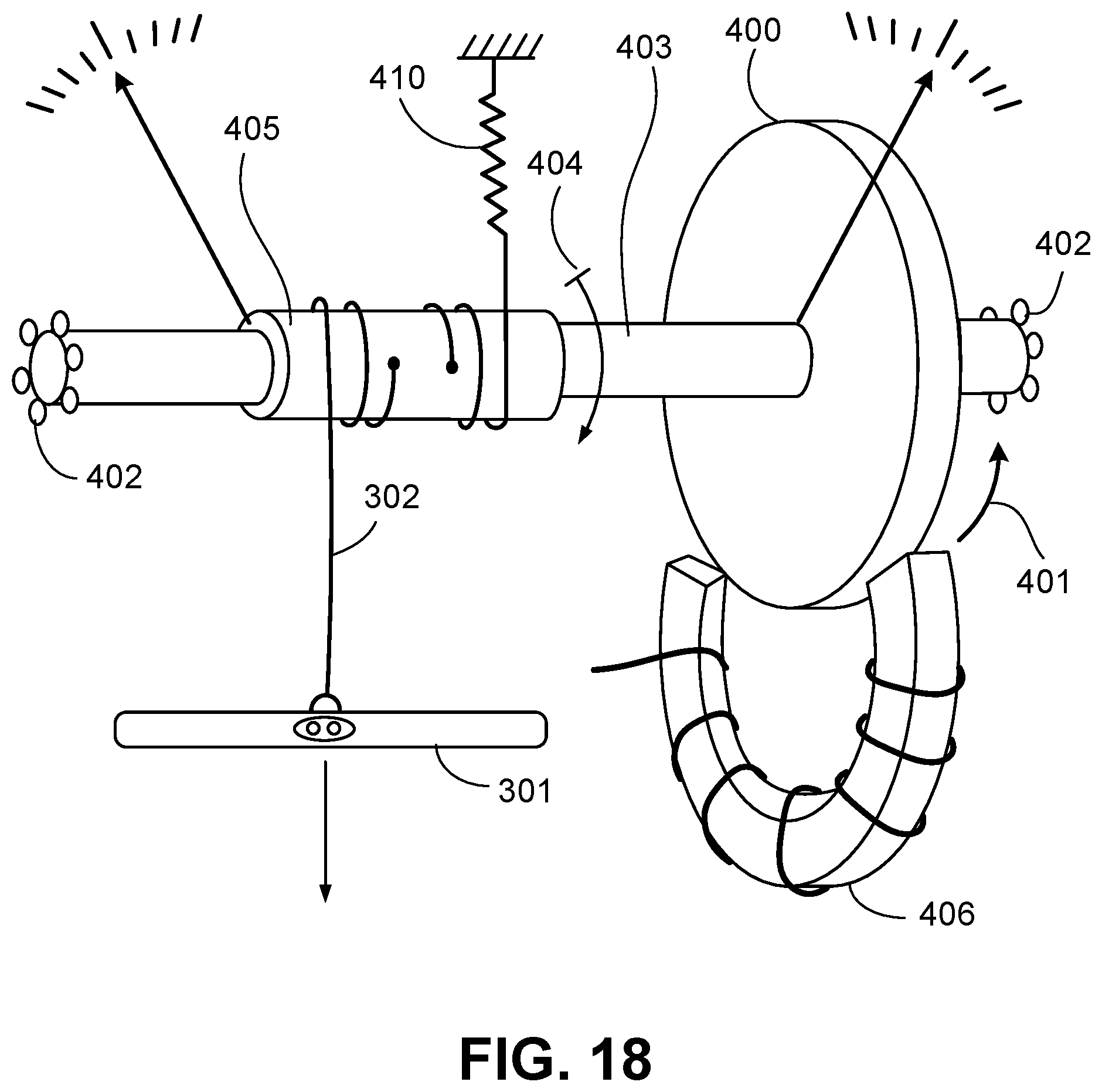 Patent US12311223 Figure 18 – Rowing system and method
