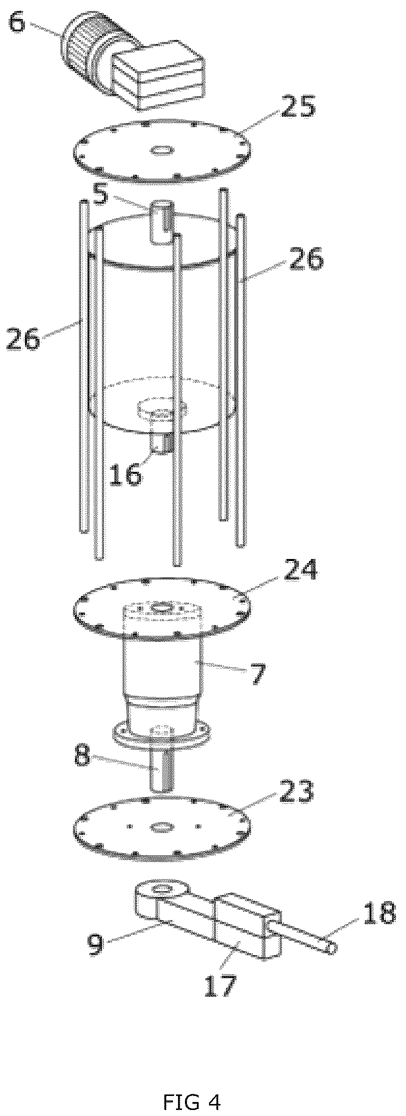 Patent US12311224 Figure 4 – Muscle-building apparatus