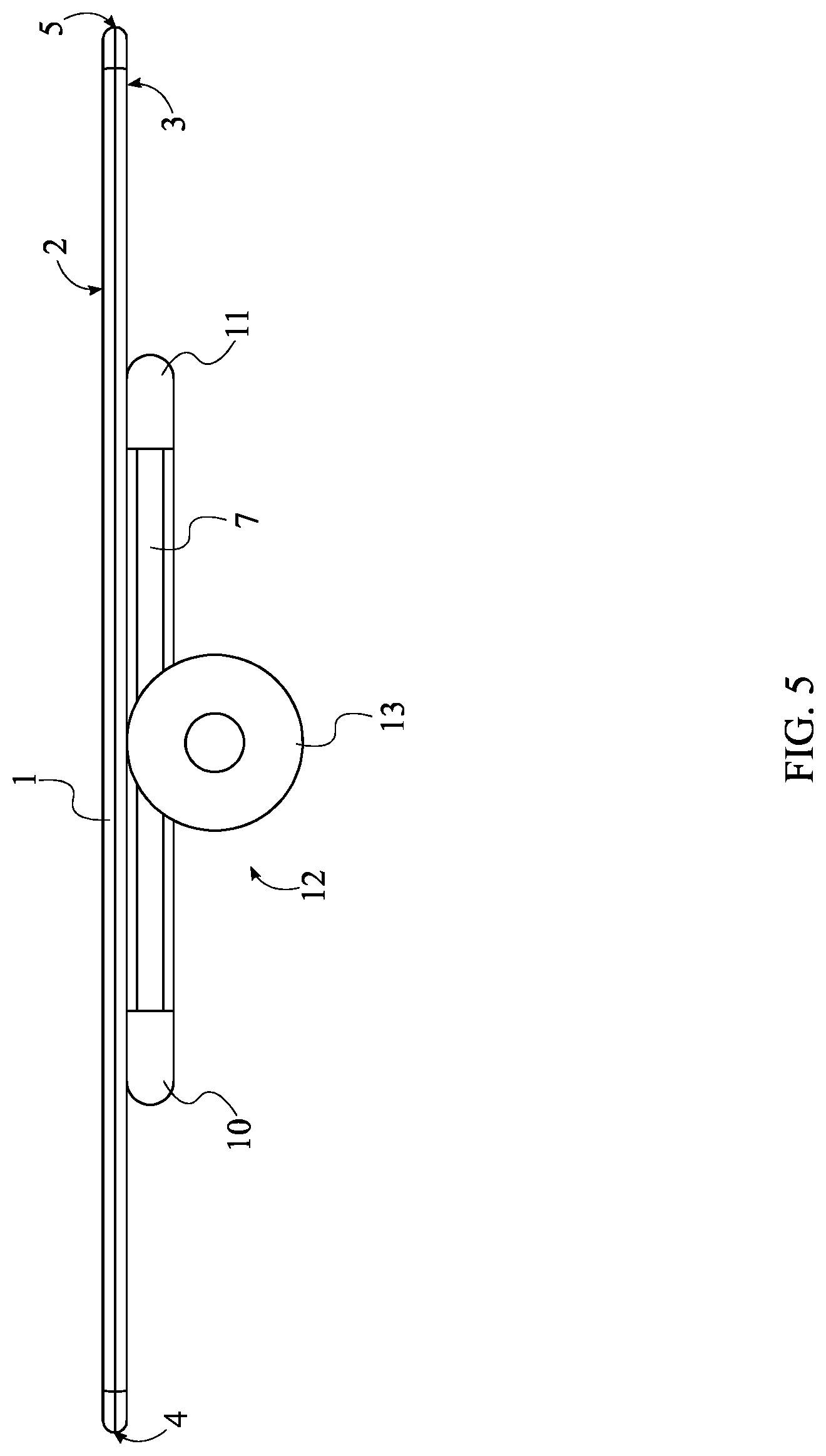 Patent US12311225 Figure 5 – Balance board with variable fore-and-aft adjustability