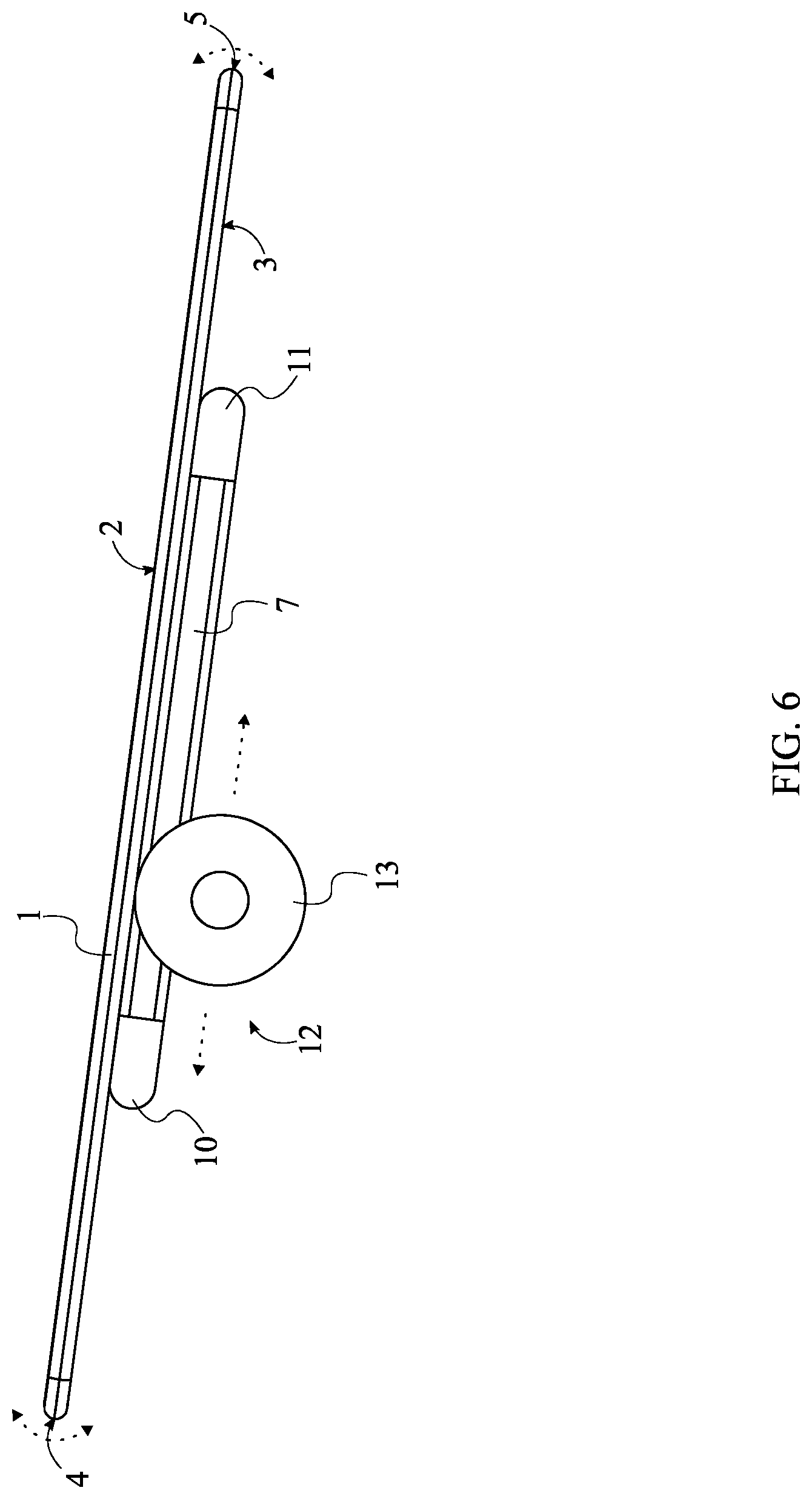 Patent US12311225 Figure 6 – Balance board with variable fore-and-aft adjustability