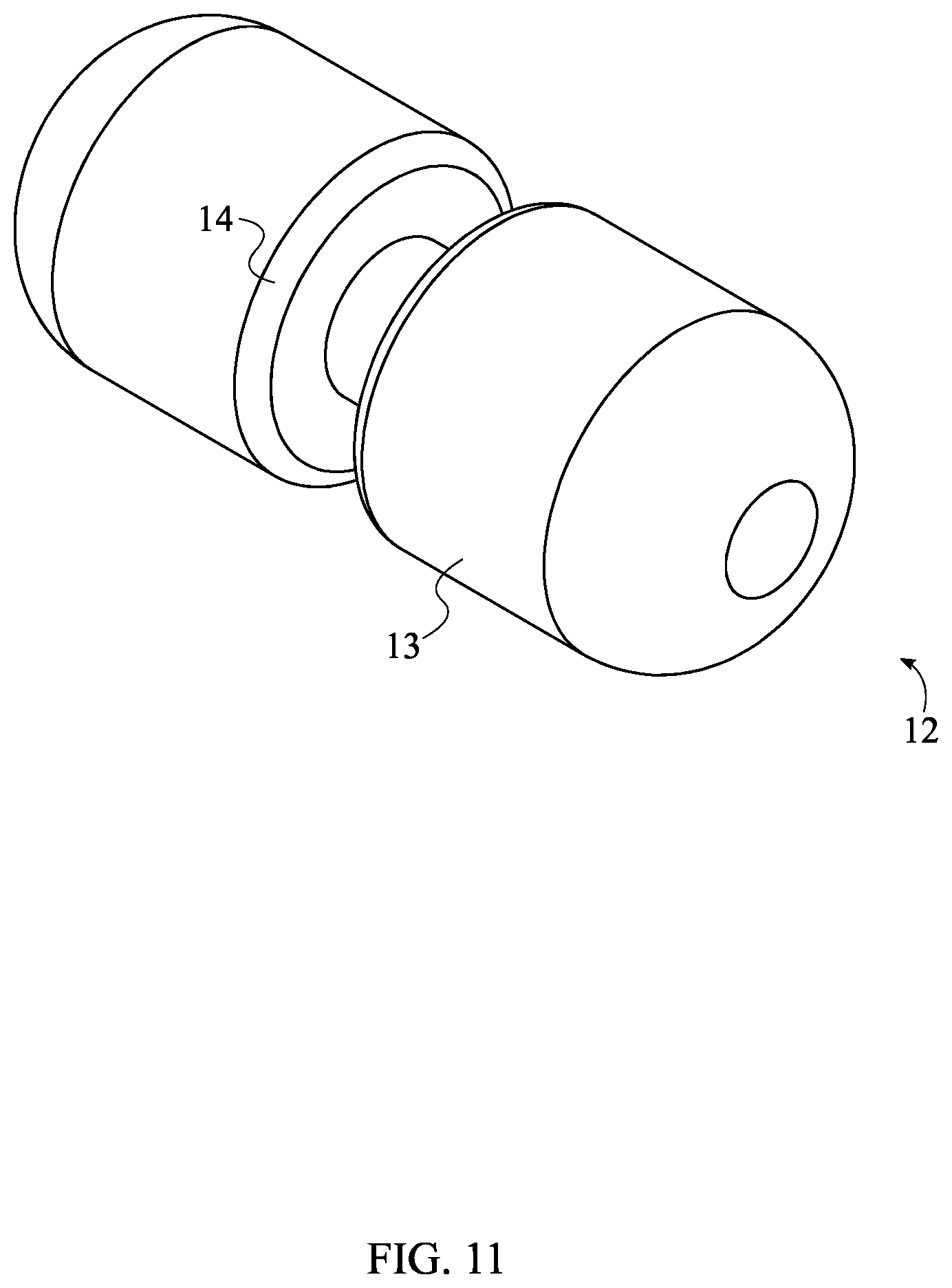 Patent US12311225 Figure 11 – Balance board with variable fore-and-aft adjustability
