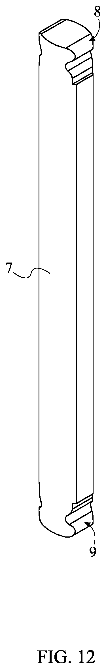 Patent US12311225 Figure 12 – Balance board with variable fore-and-aft adjustability