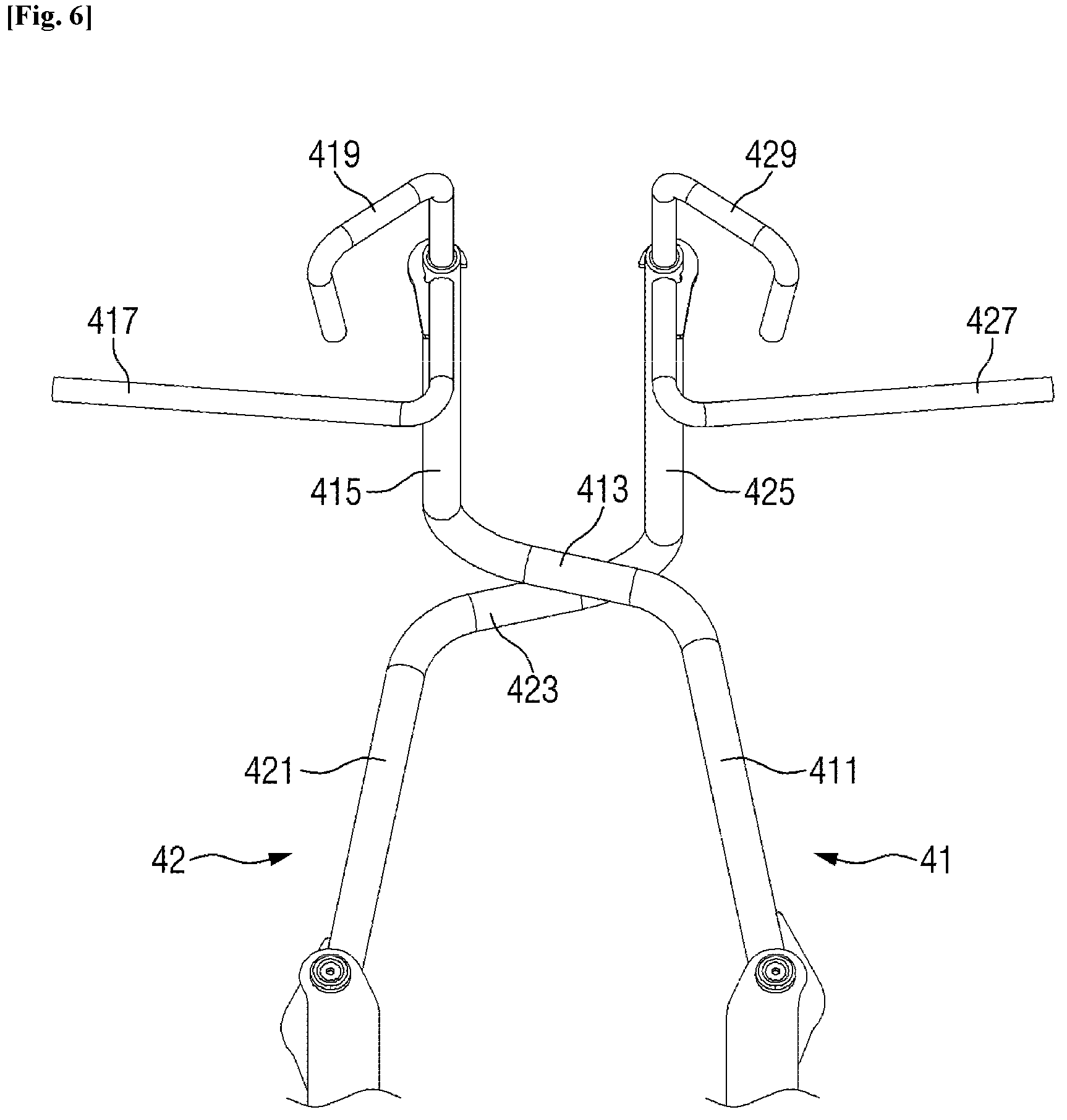 Patent US12311226 Figure 6 – Exercise equipment for back