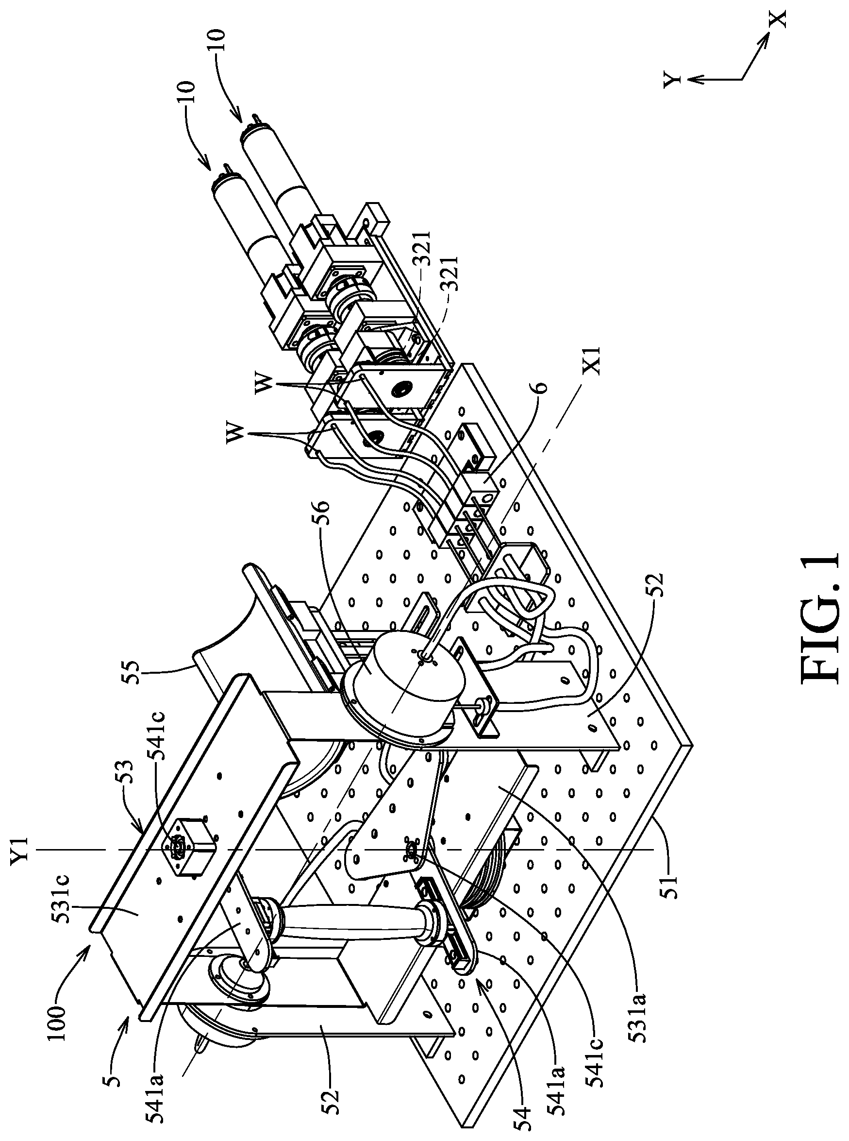 Patent US12311227 Figure 1 – Magnetic actuator and rehabilitation device having the same
