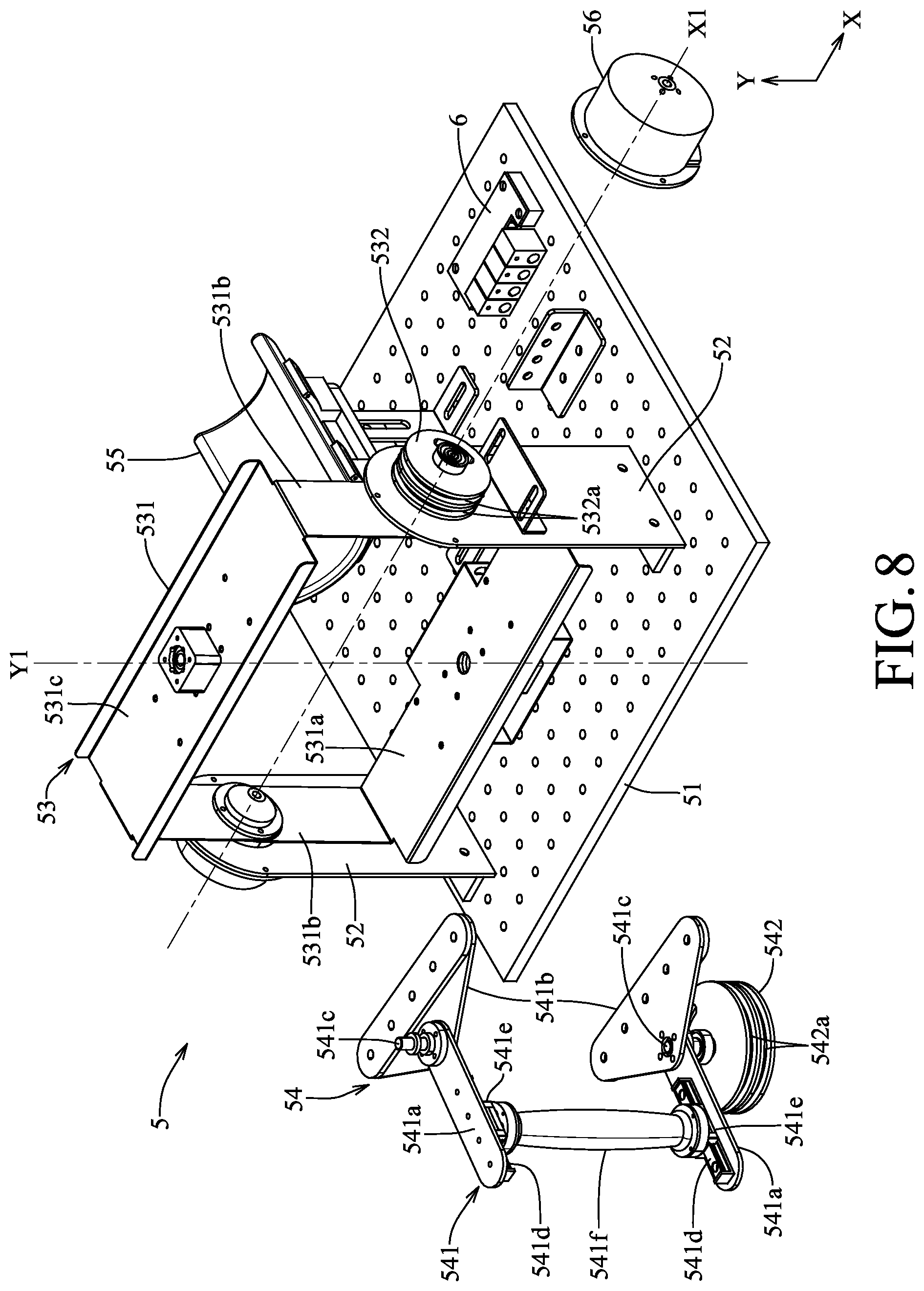 Patent US12311227 Figure 8 – Magnetic actuator and rehabilitation device having the same