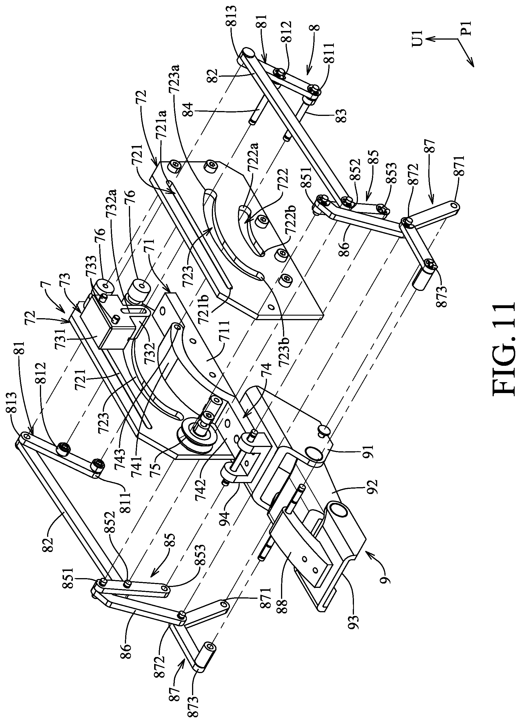 Patent US12311227 Figure 11 – Magnetic actuator and rehabilitation device having the same
