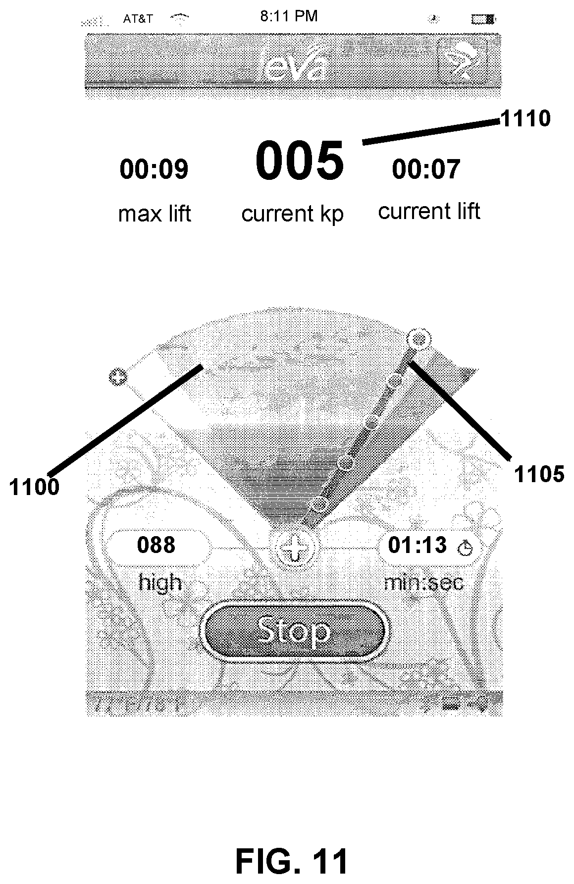 Patent US12311228 Figure 7 – System and method for kegel training