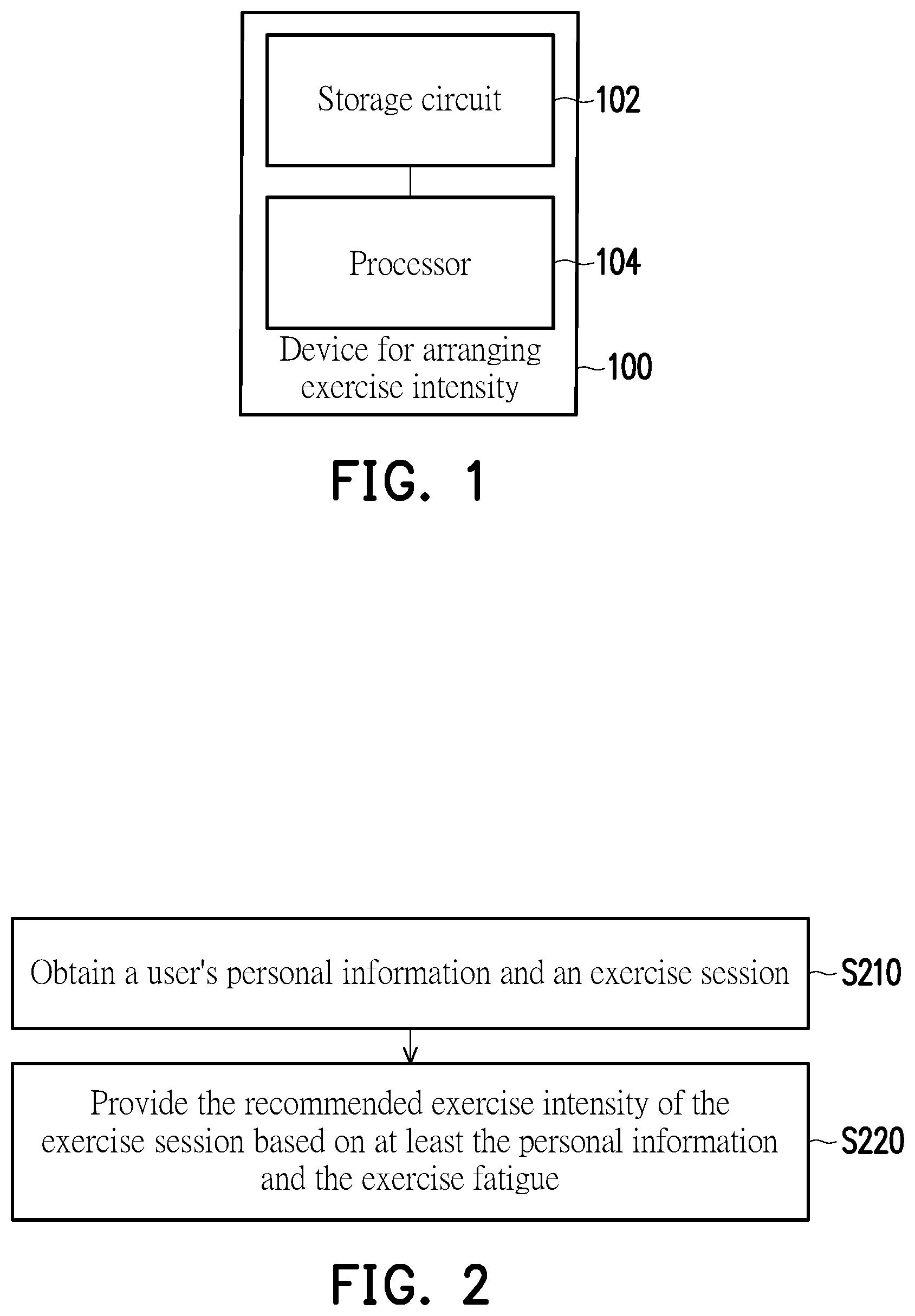 Patent US12311229 Figure 1 – Method, device, and computer-readable storage medium for arranging exercise intensity