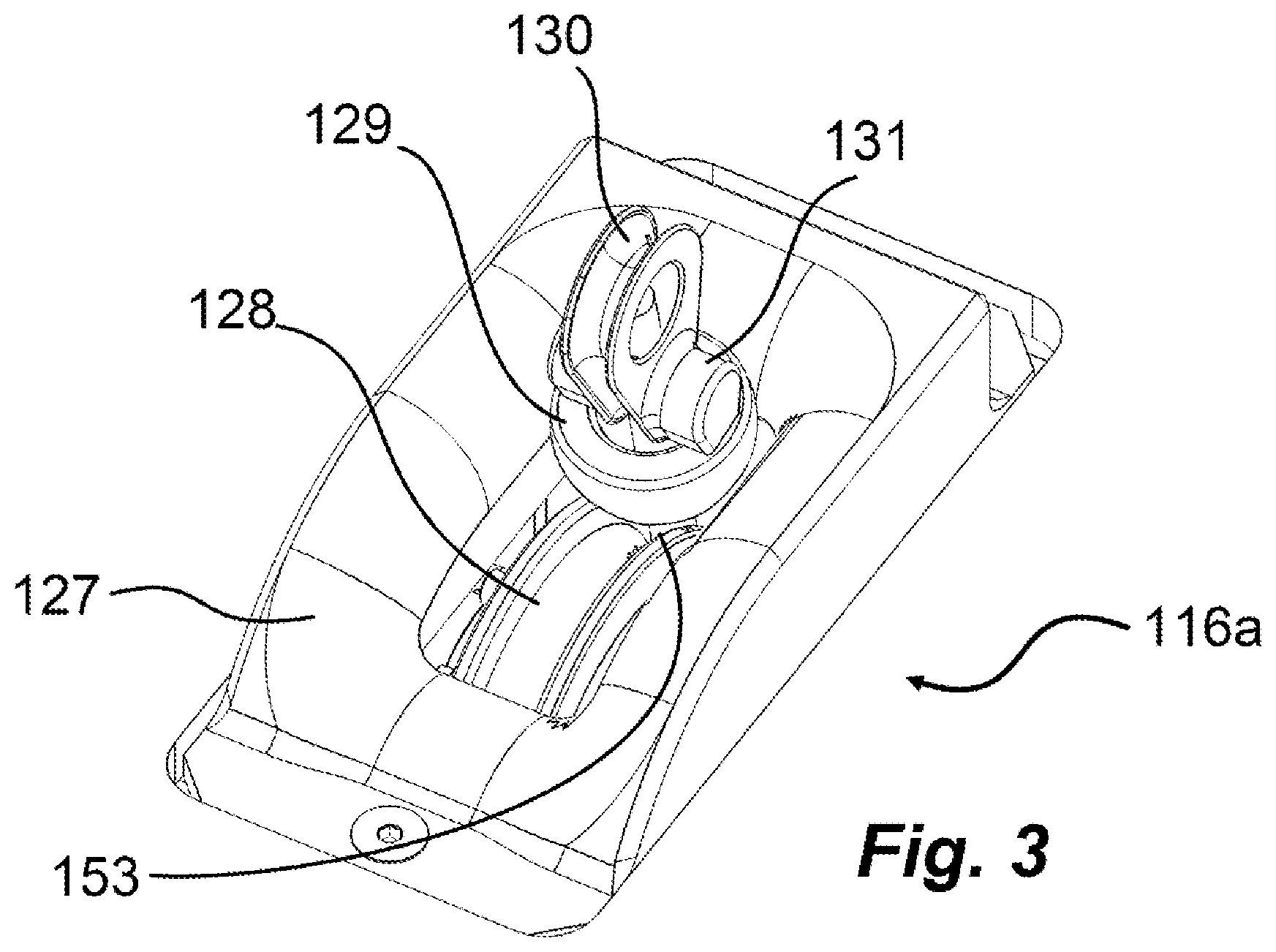 Patent US12311230 Figure 3 – Electromechanical exercise machine