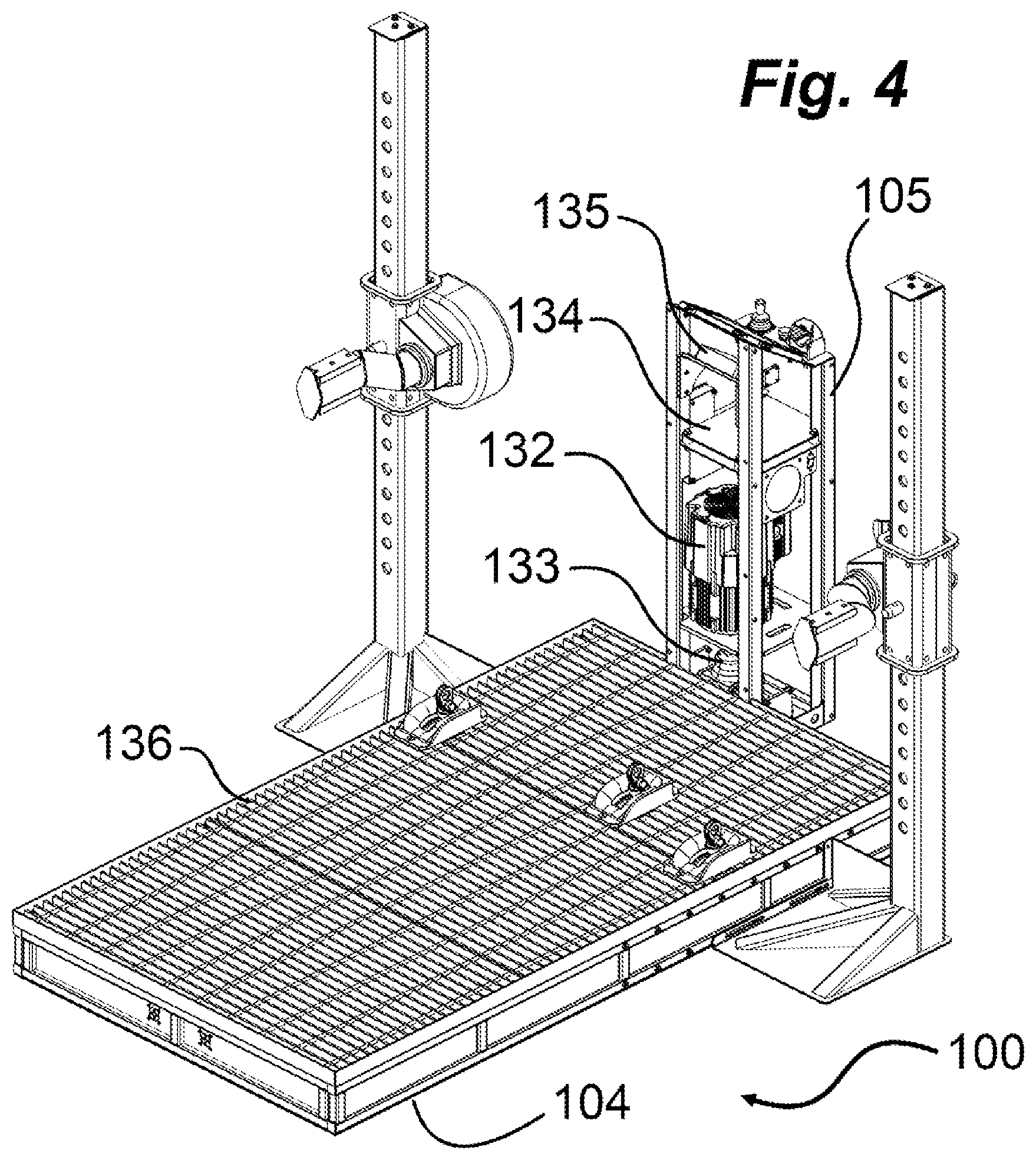 Patent US12311230 Figure 4 – Electromechanical exercise machine
