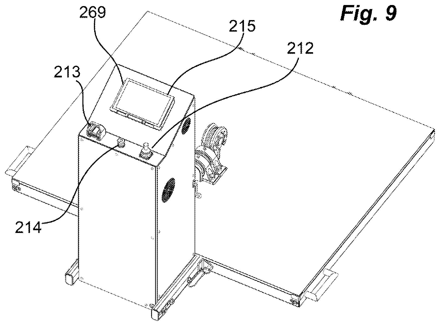 Patent US12311230 Figure 9 – Electromechanical exercise machine