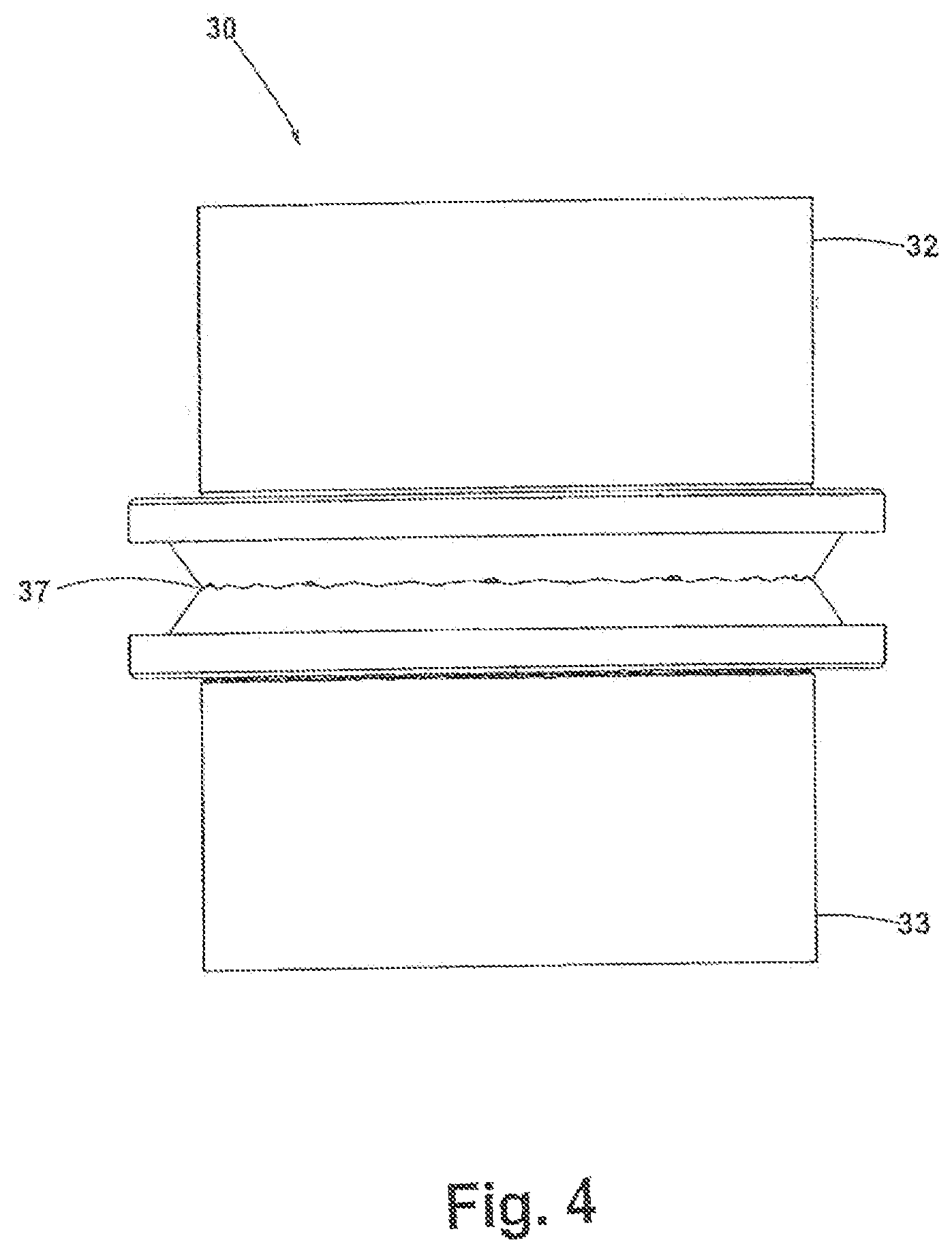 Patent US12311234 Figure 4 – Golf ball having non-planar parting line