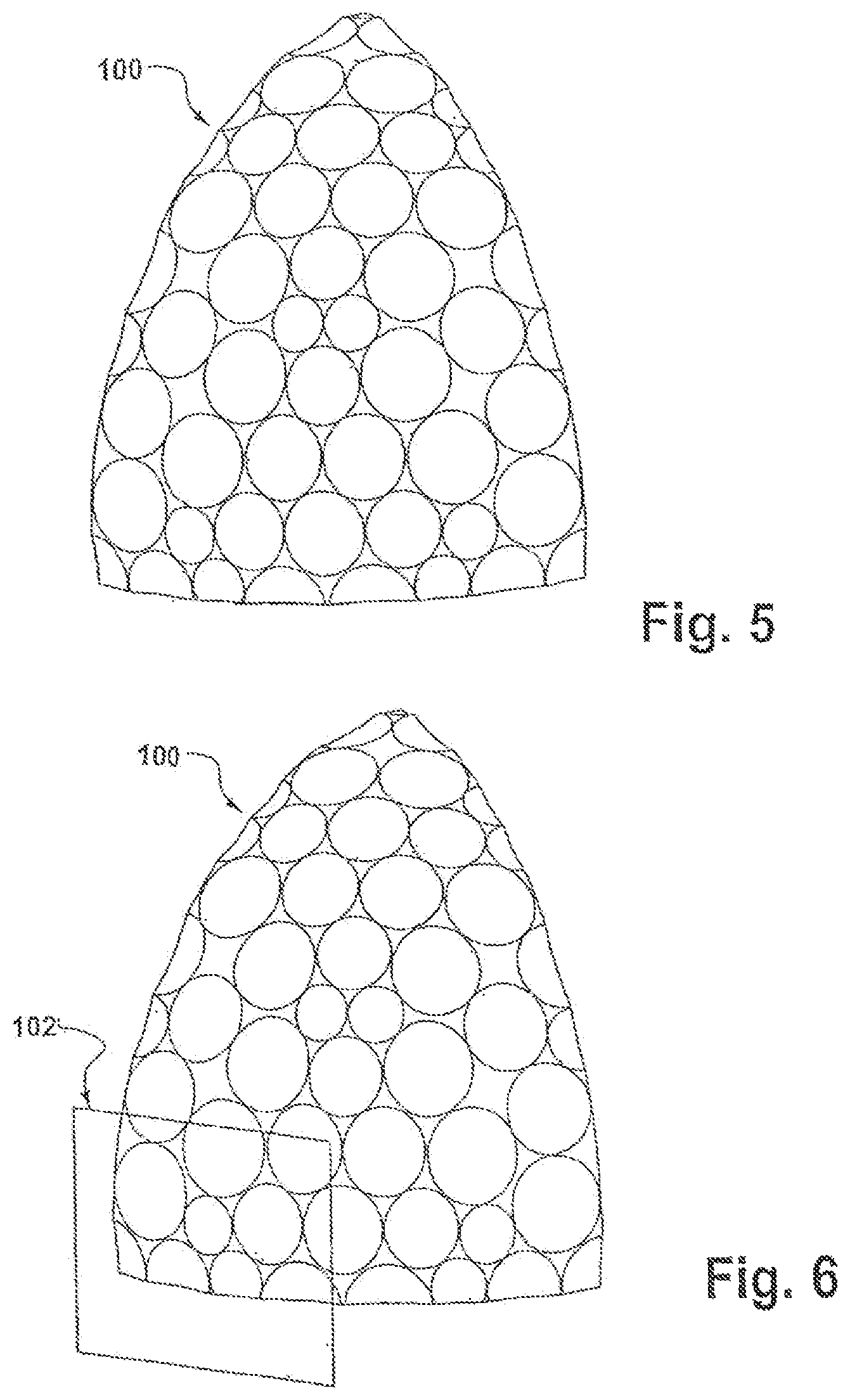 Patent US12311234 Figure 5 – Golf ball having non-planar parting line