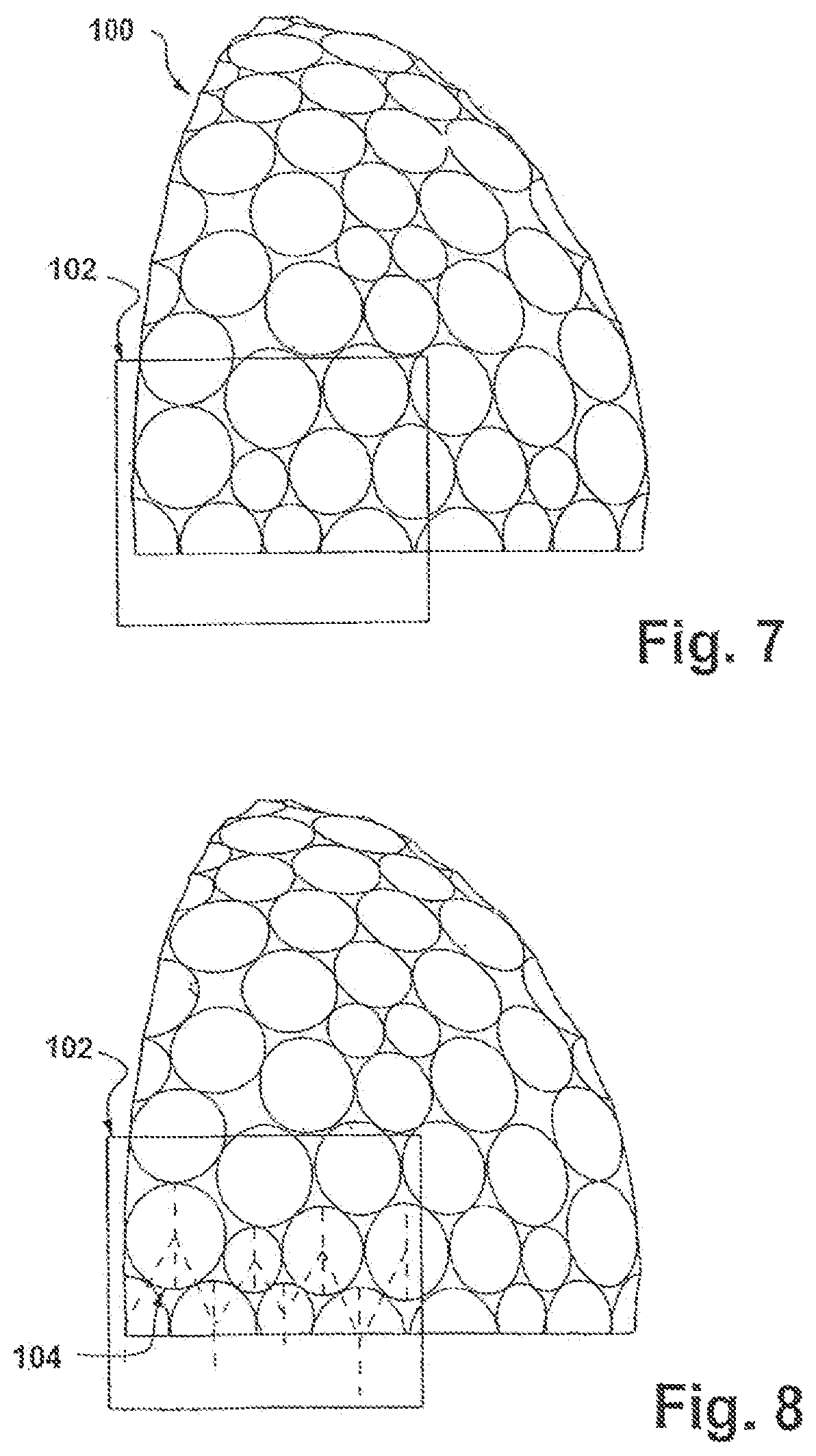 Patent US12311234 Figure 6 – Golf ball having non-planar parting line