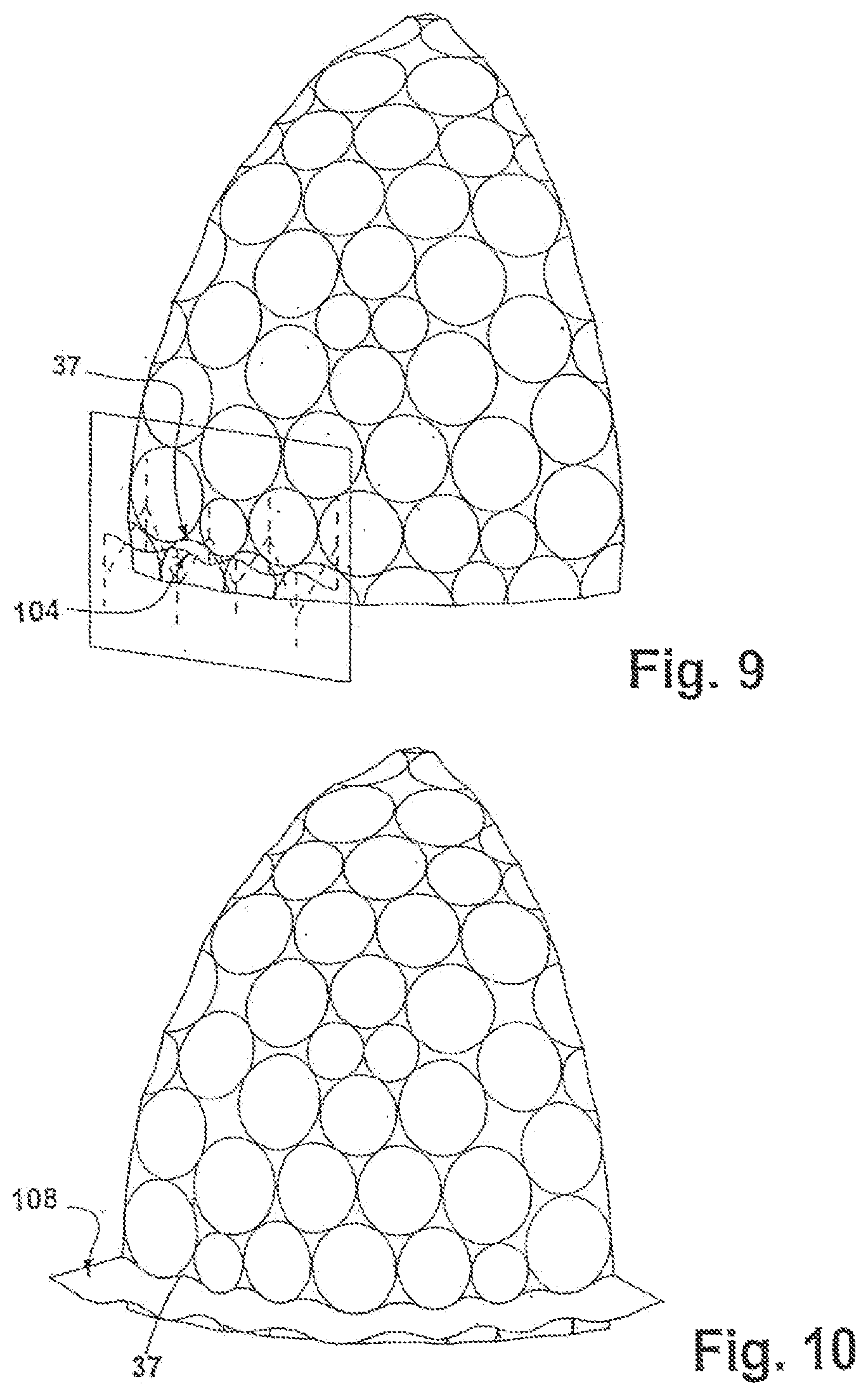 Patent US12311234 Figure 7 – Golf ball having non-planar parting line