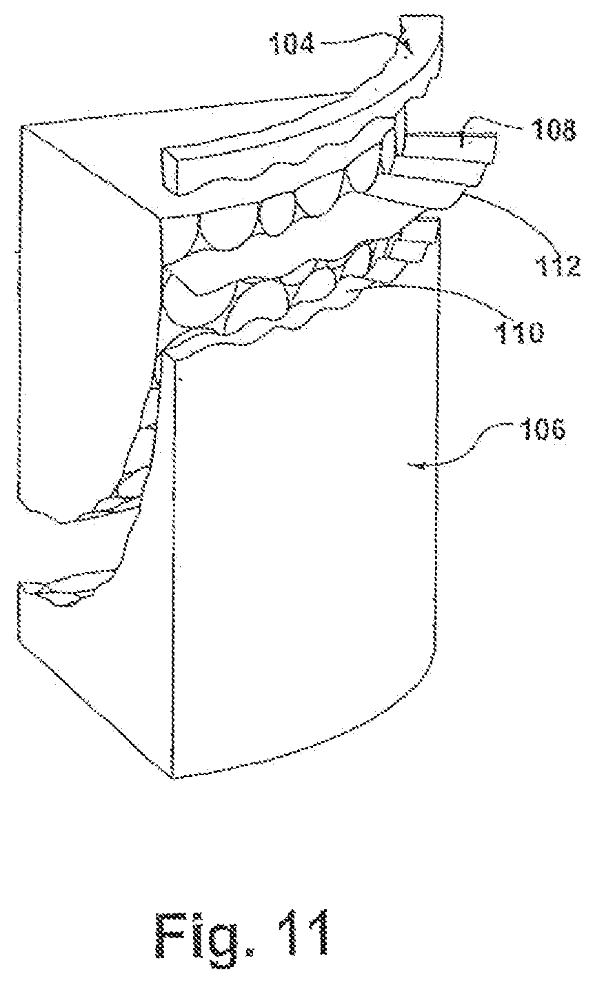 Patent US12311234 Figure 8 – Golf ball having non-planar parting line