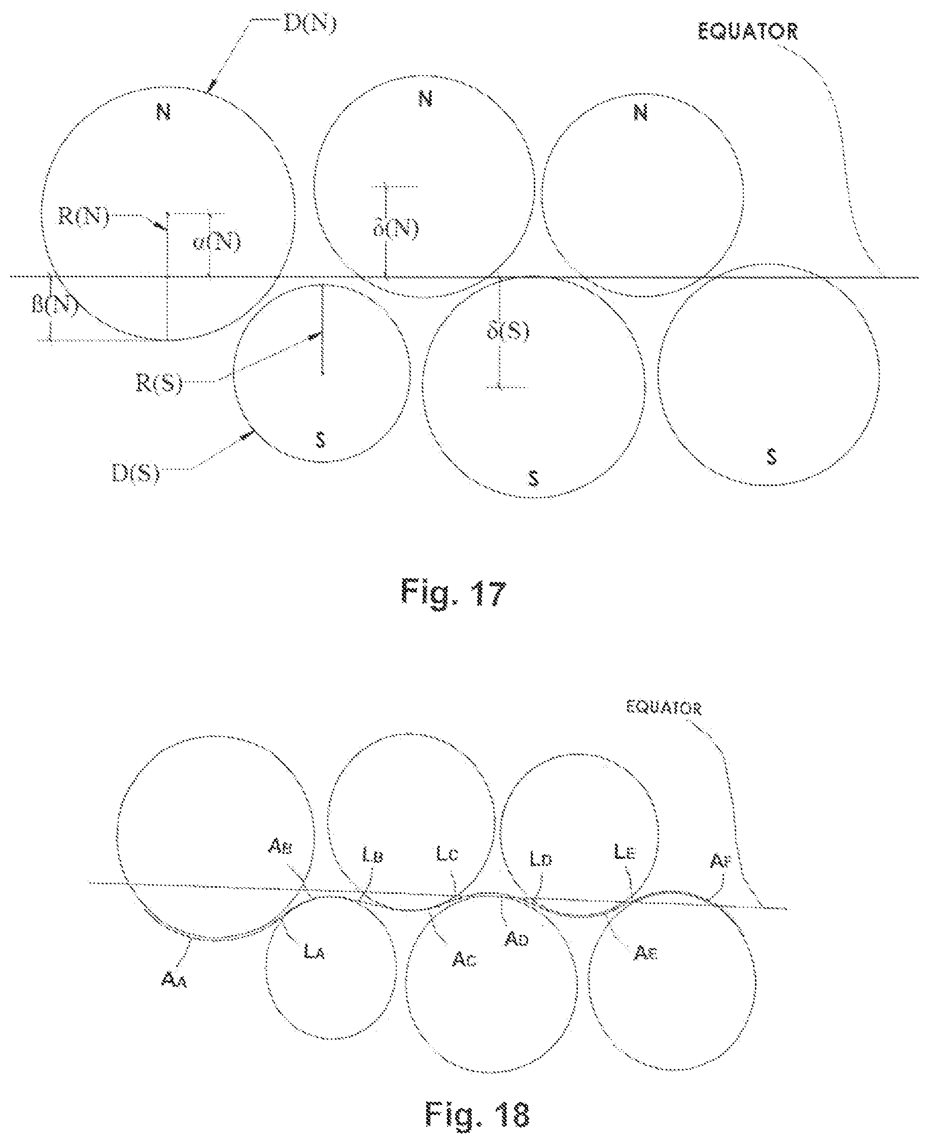 Patent US12311234 Figure 14 – Golf ball having non-planar parting line