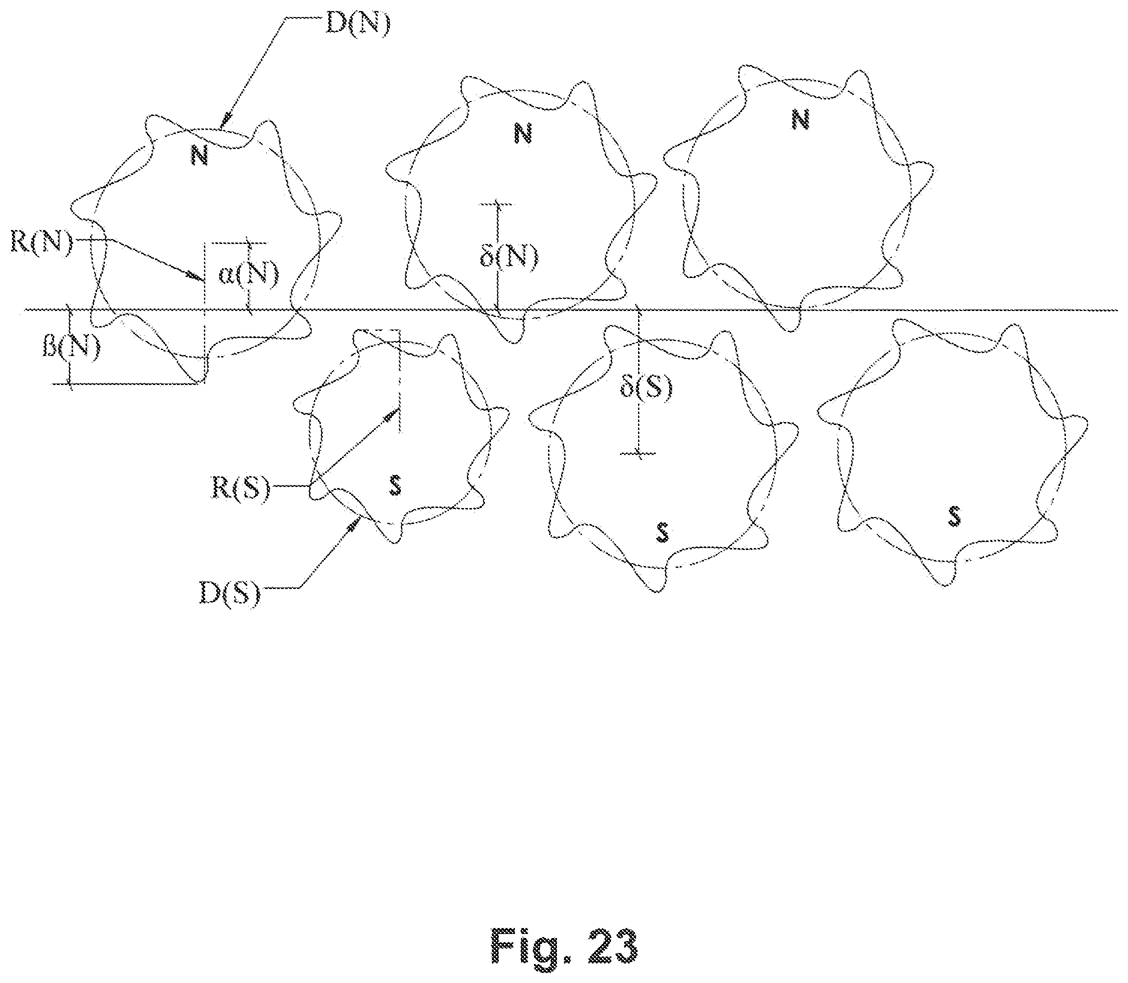 Patent US12311234 Figure 18 – Golf ball having non-planar parting line
