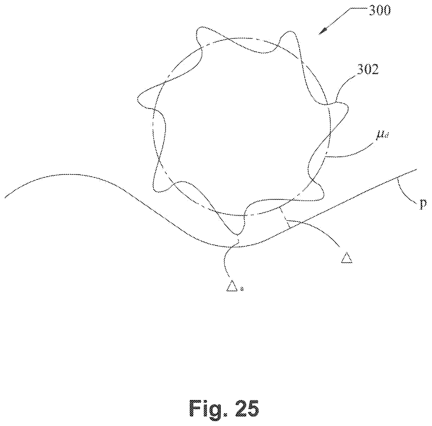 Patent US12311234 Figure 20 – Golf ball having non-planar parting line