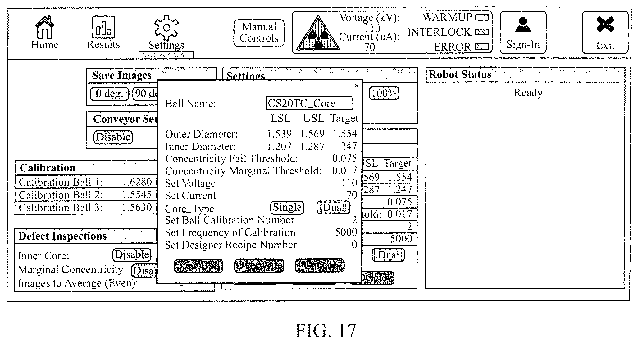 Patent US12311236 Figure 19 – Method and system utilizing imaging analysis for golf balls